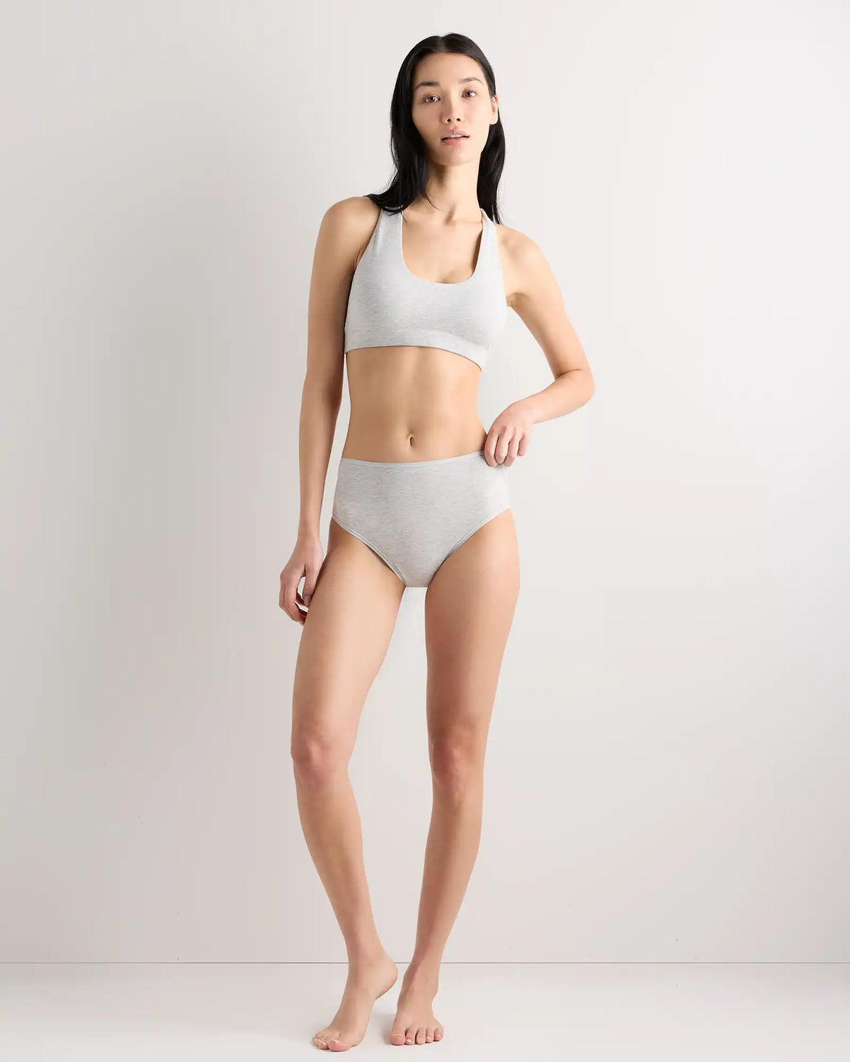 Organic Cotton High-Waisted Brief (6-Pack)