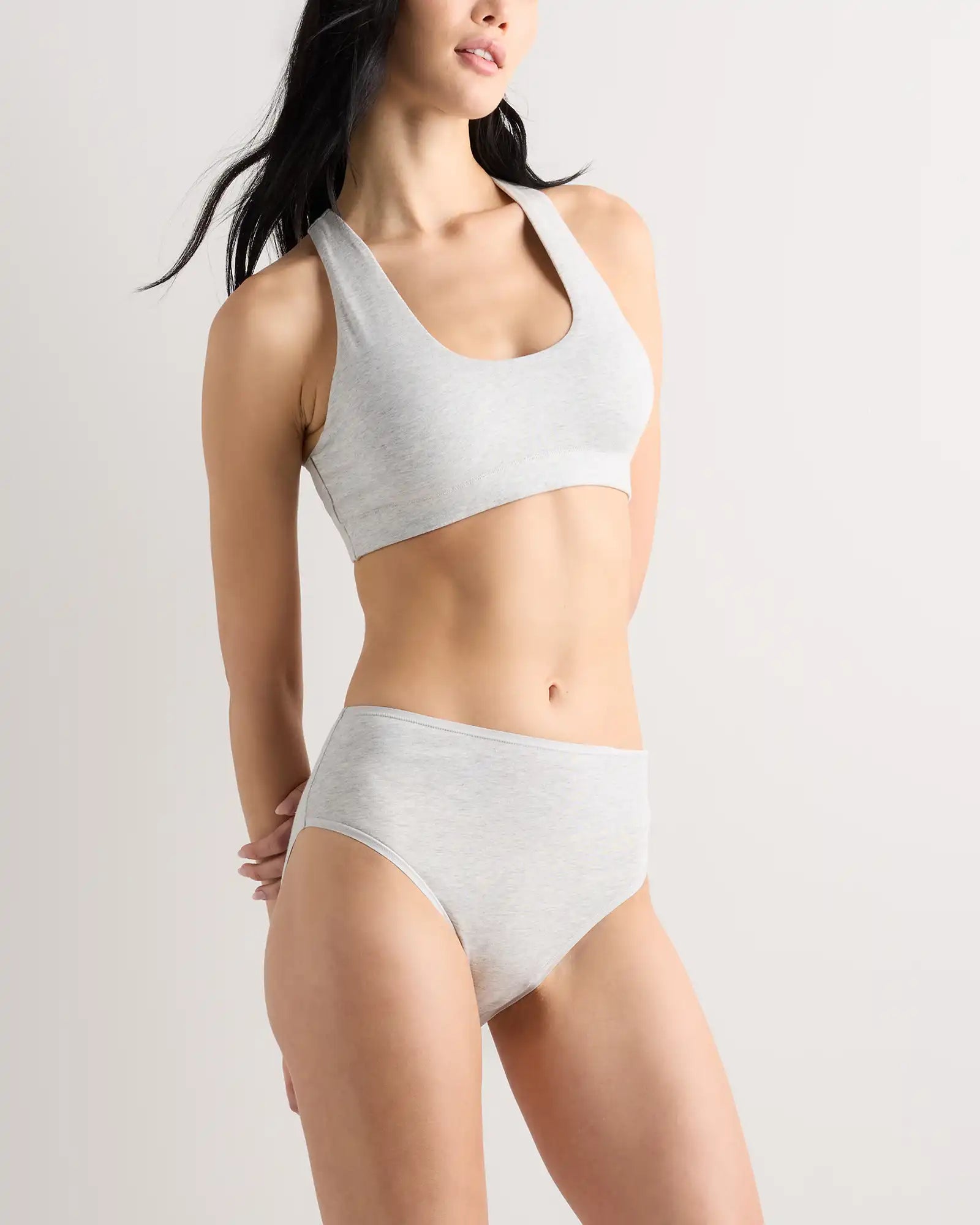 Organic Cotton High-Waisted Brief (6-Pack)