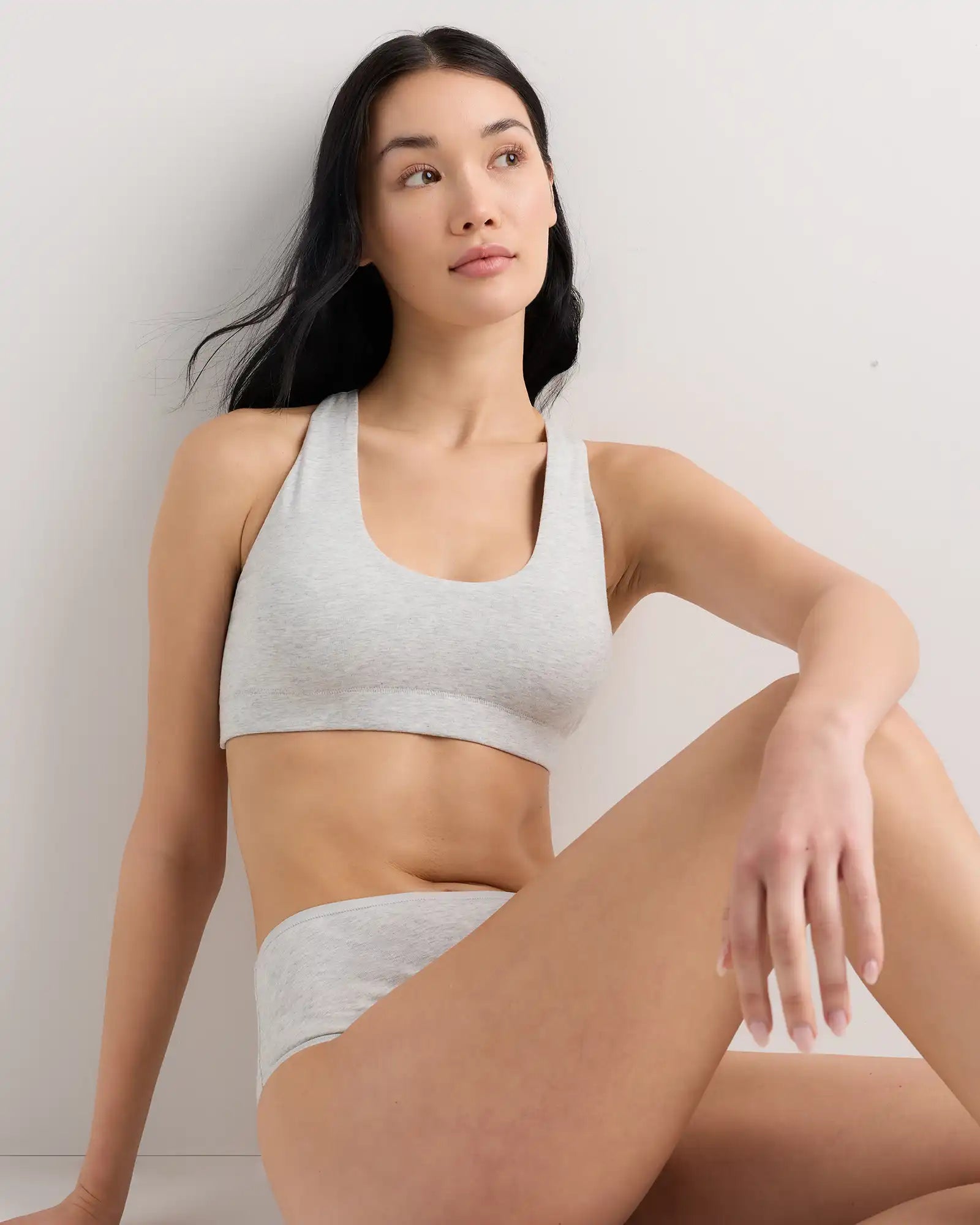 Organic Cotton Racerback Bralette (2-Pack)