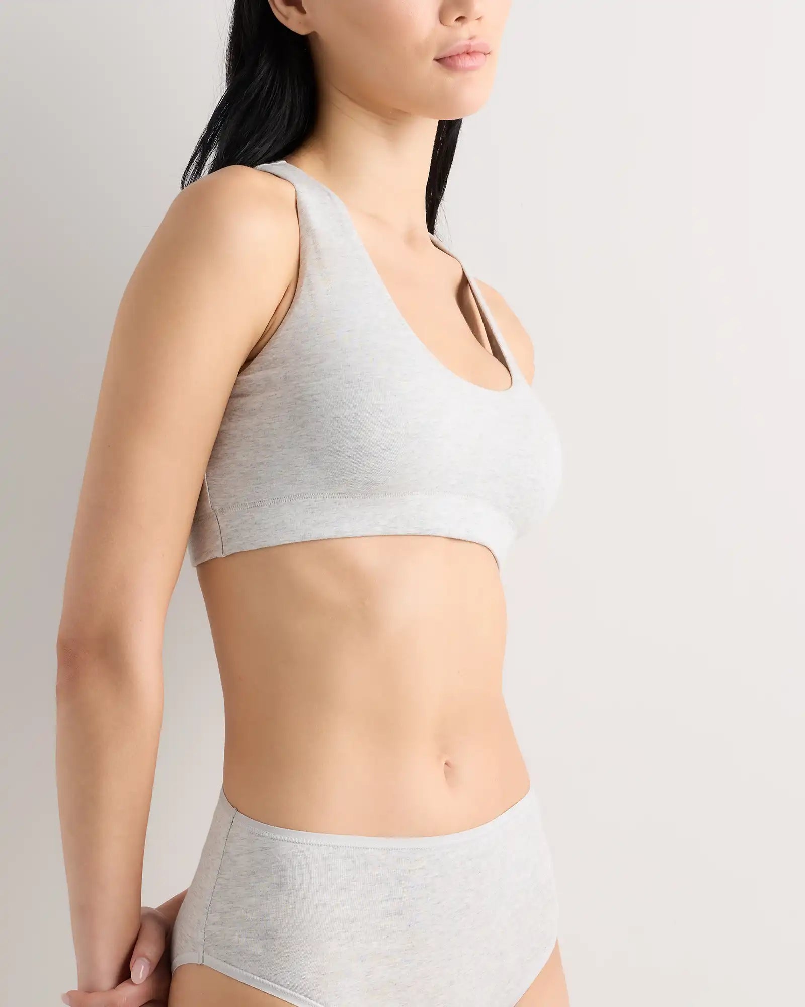Organic Cotton Racerback Bralette (2-Pack)