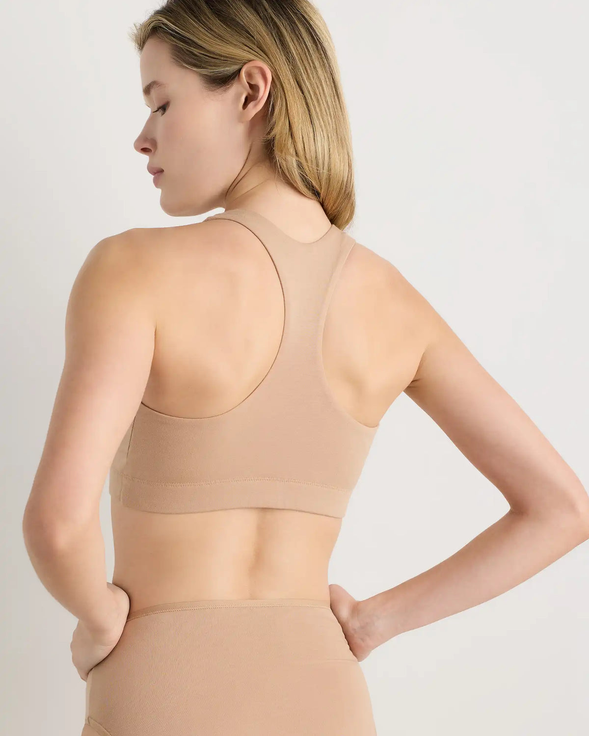 Organic Cotton Racerback Bralette (2-Pack)