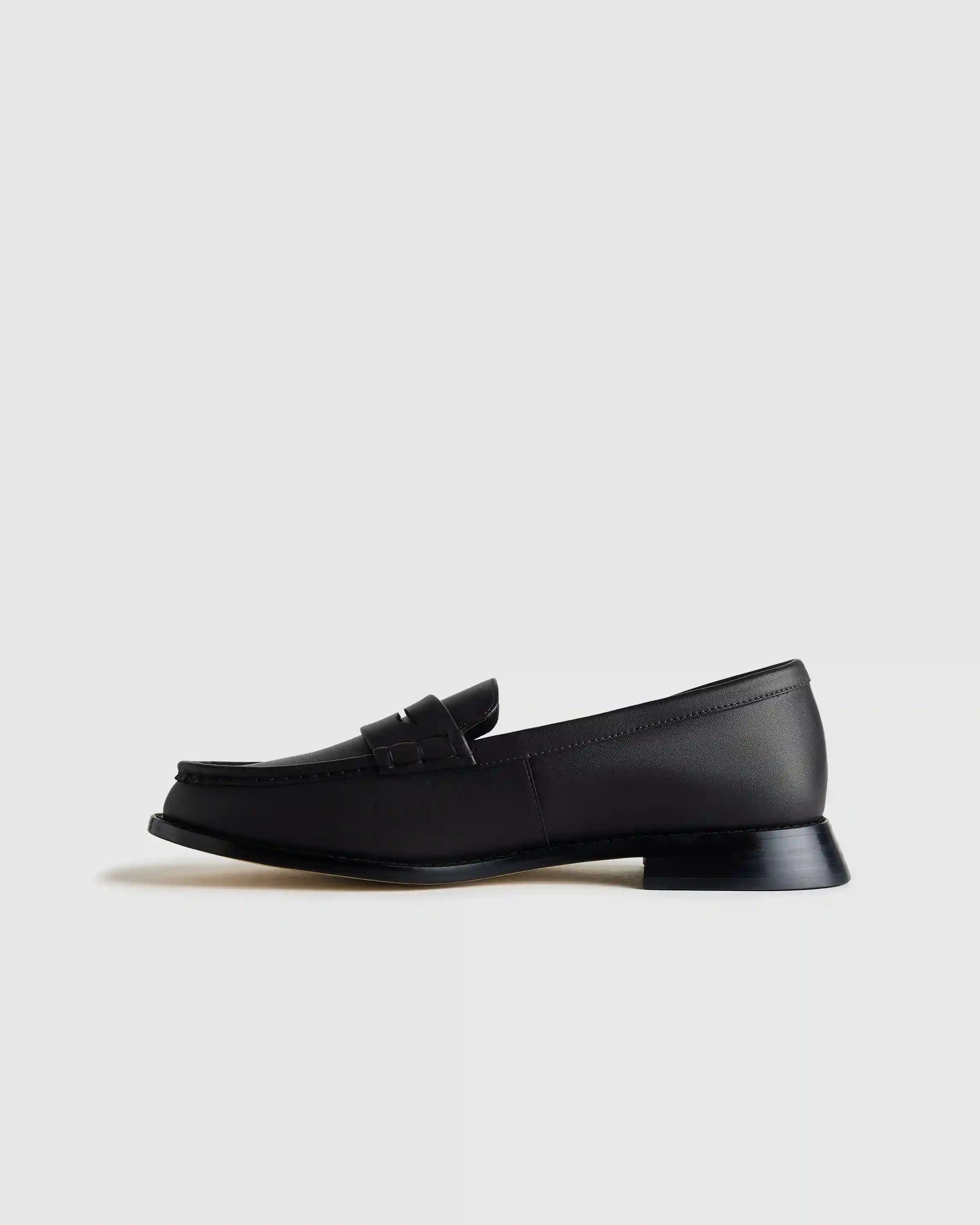 Italian Leather Penny Loafer