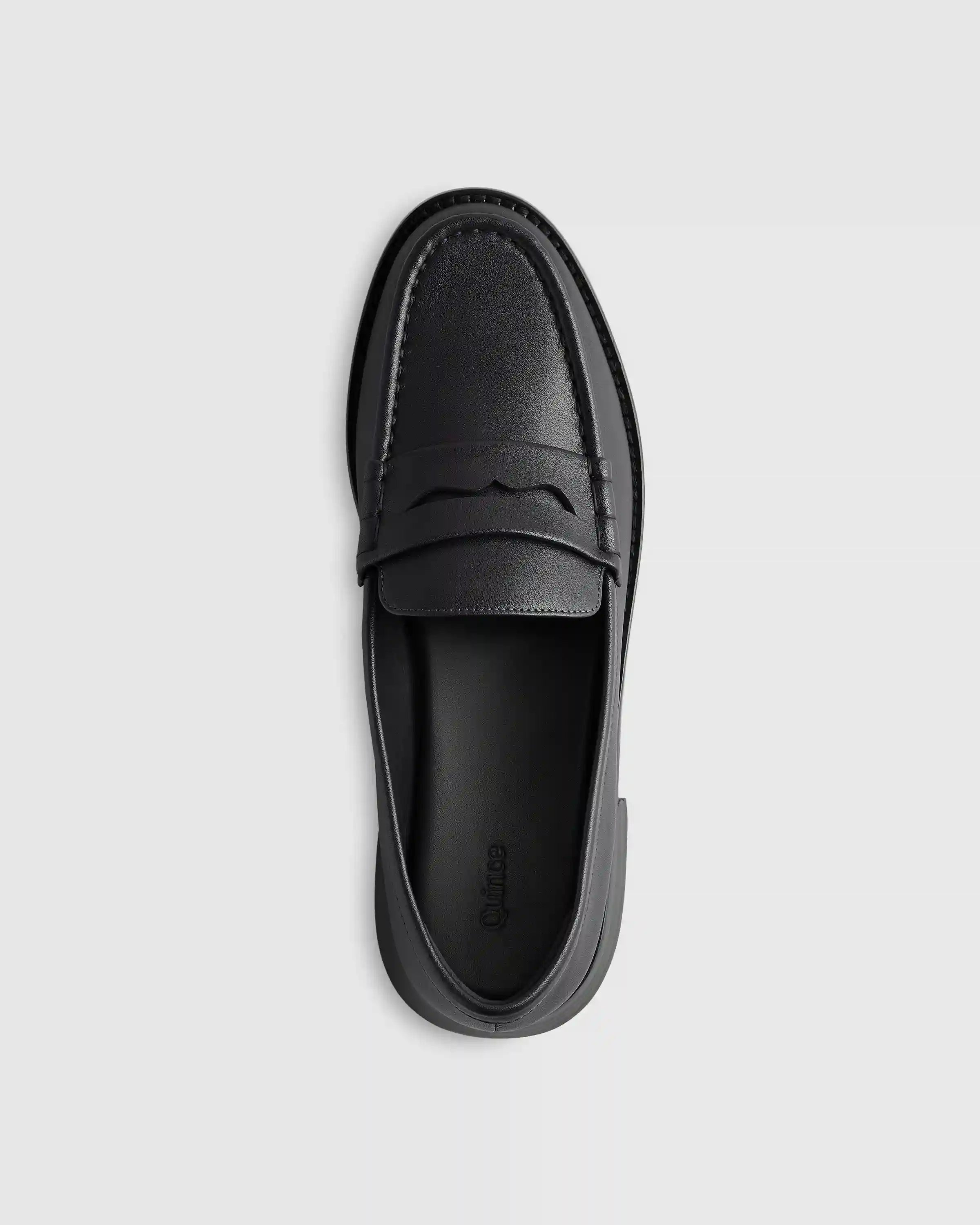 Italian Leather Penny Loafer