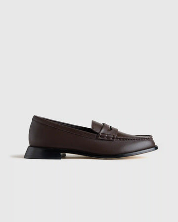 Italian Leather Penny Loafer
