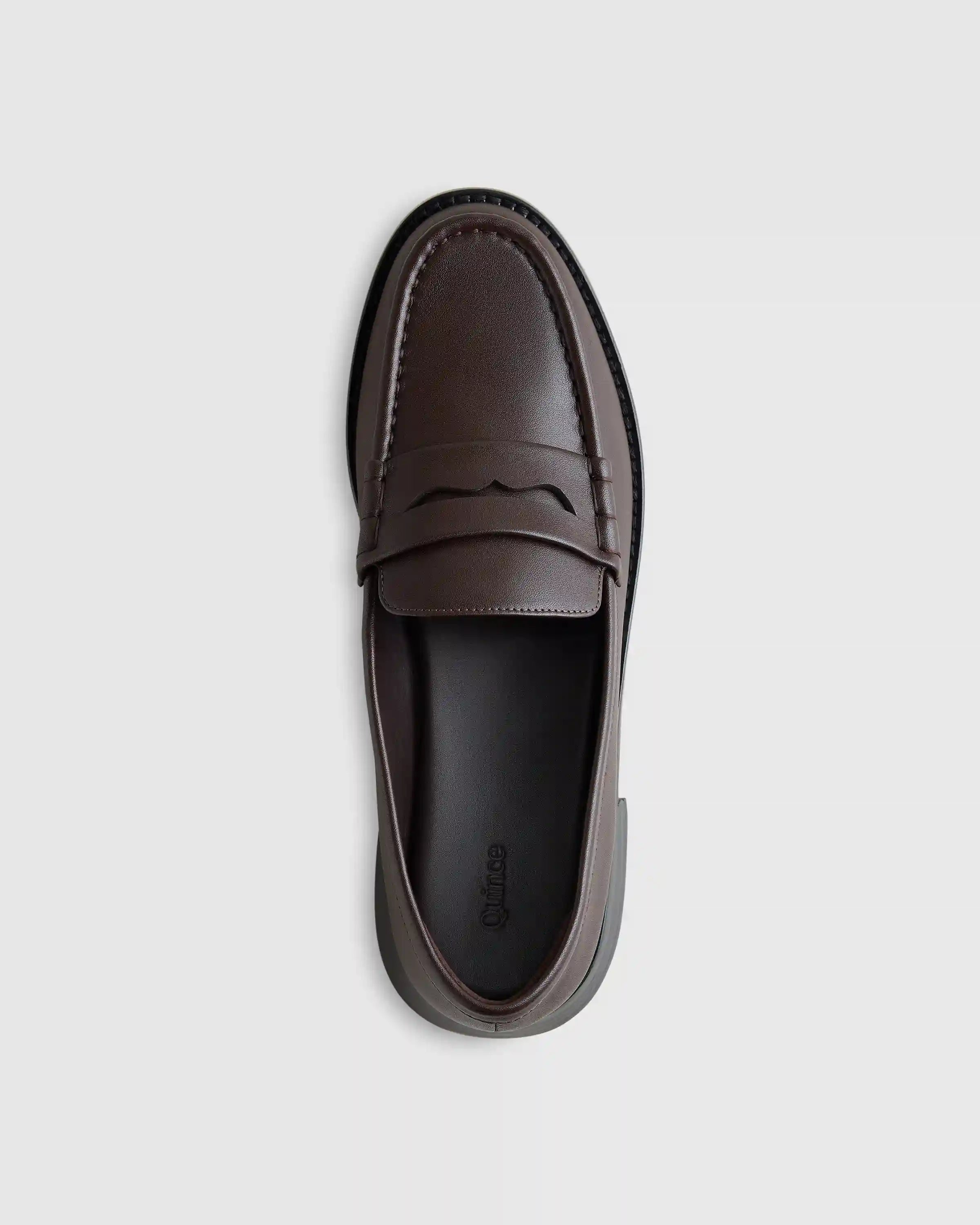 Italian Leather Penny Loafer