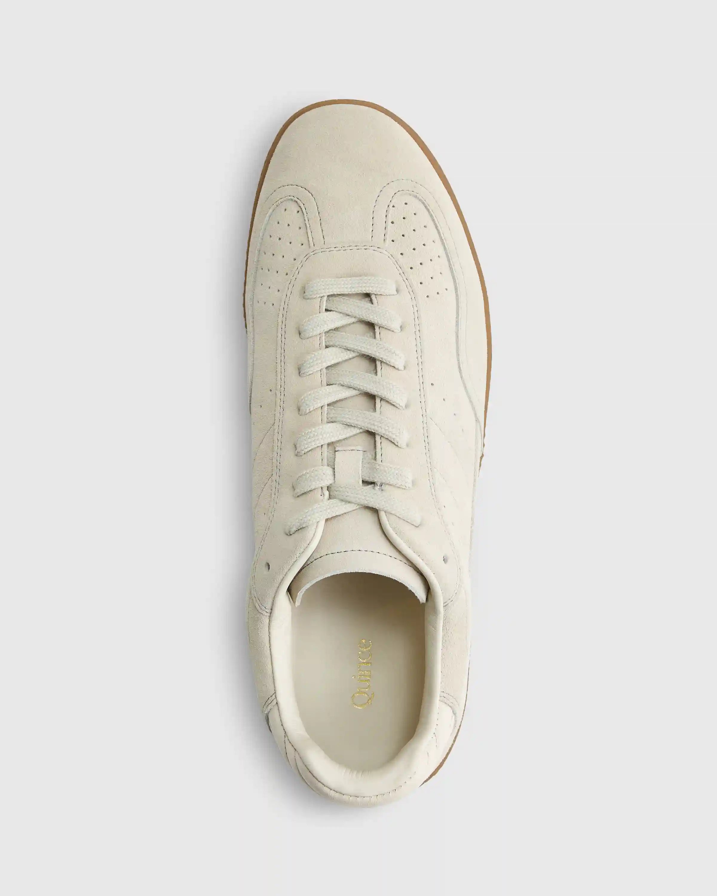 Italian Suede Gum Sole Sneaker