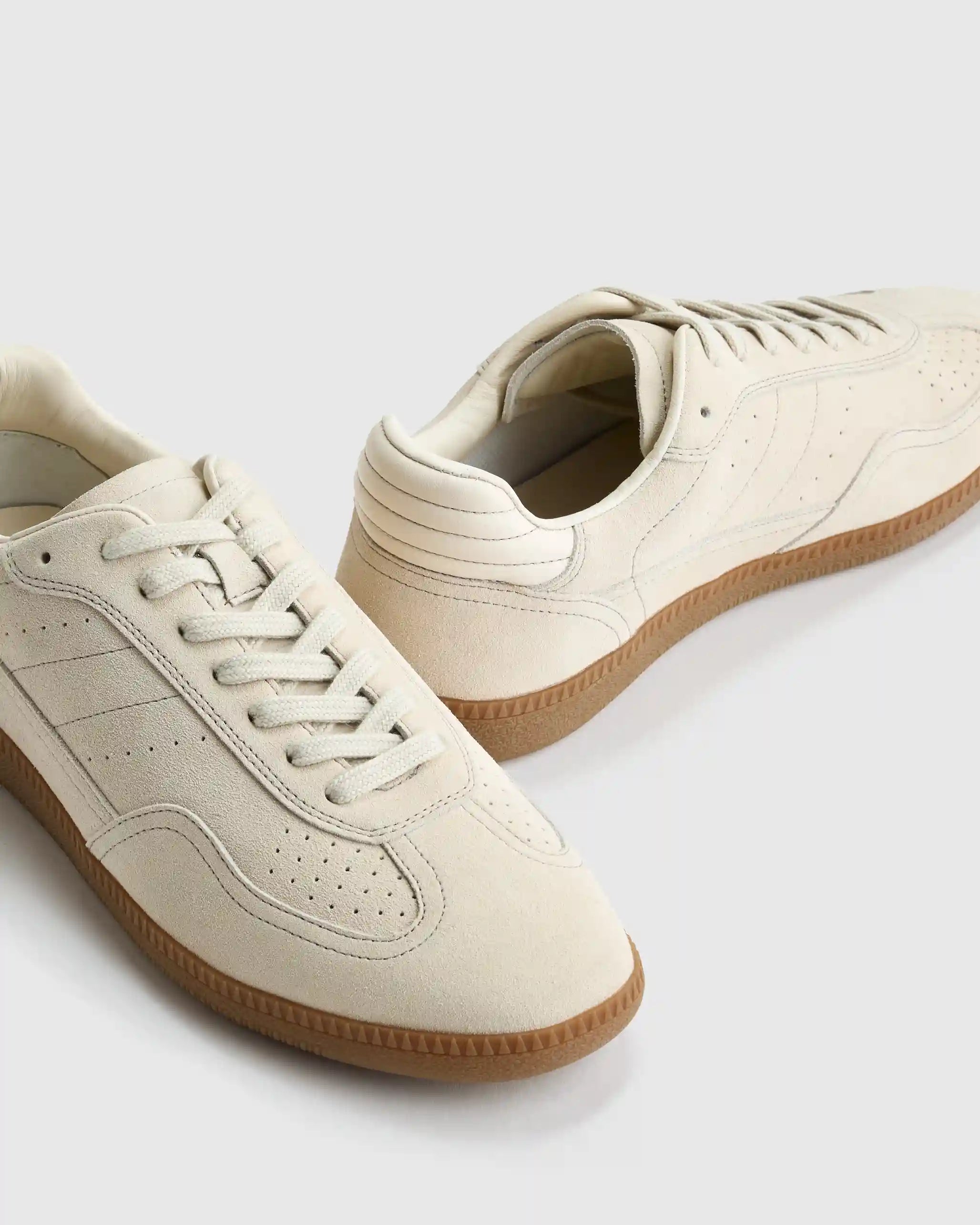 Italian Suede Gum Sole Sneaker