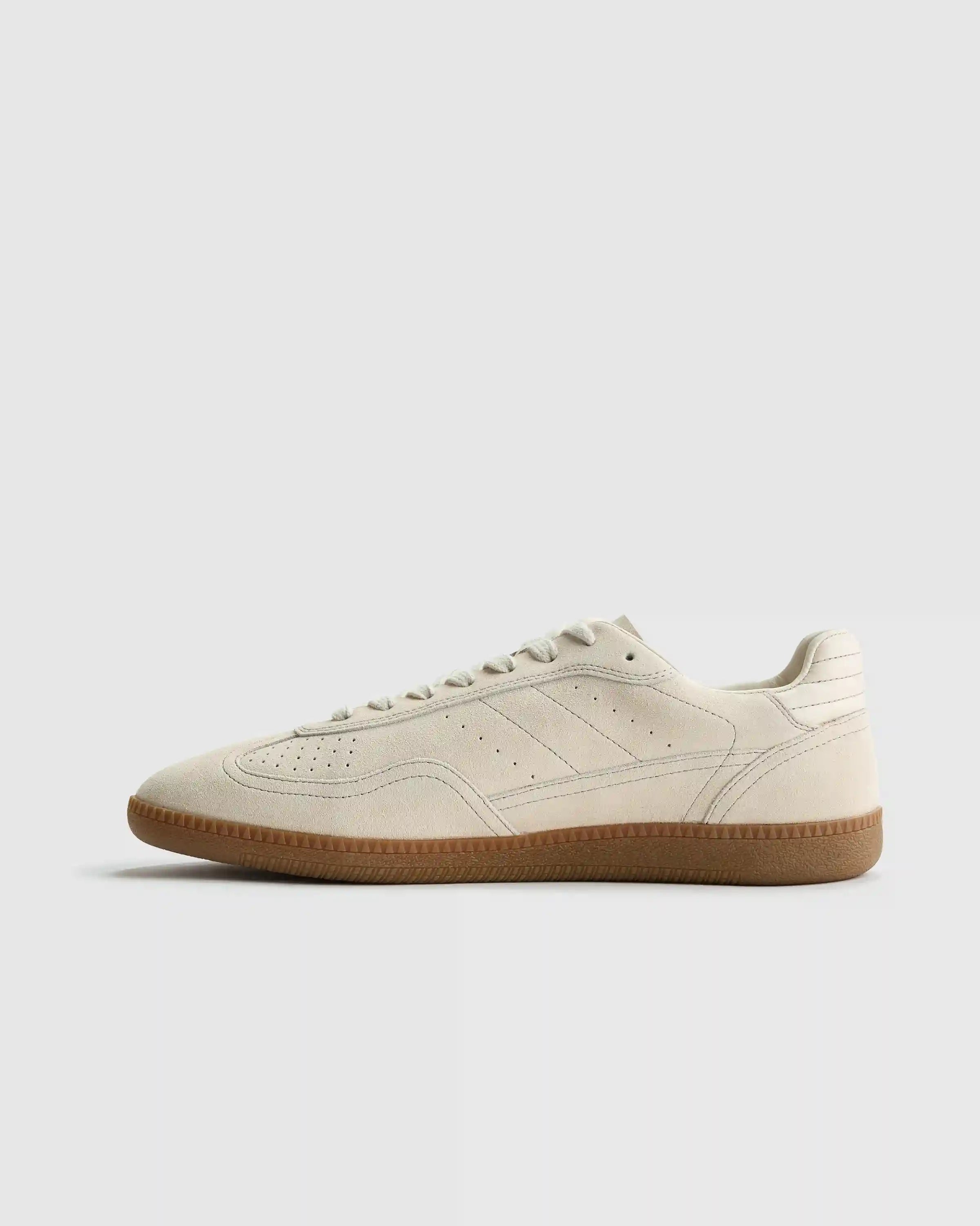 Italian Suede Gum Sole Sneaker