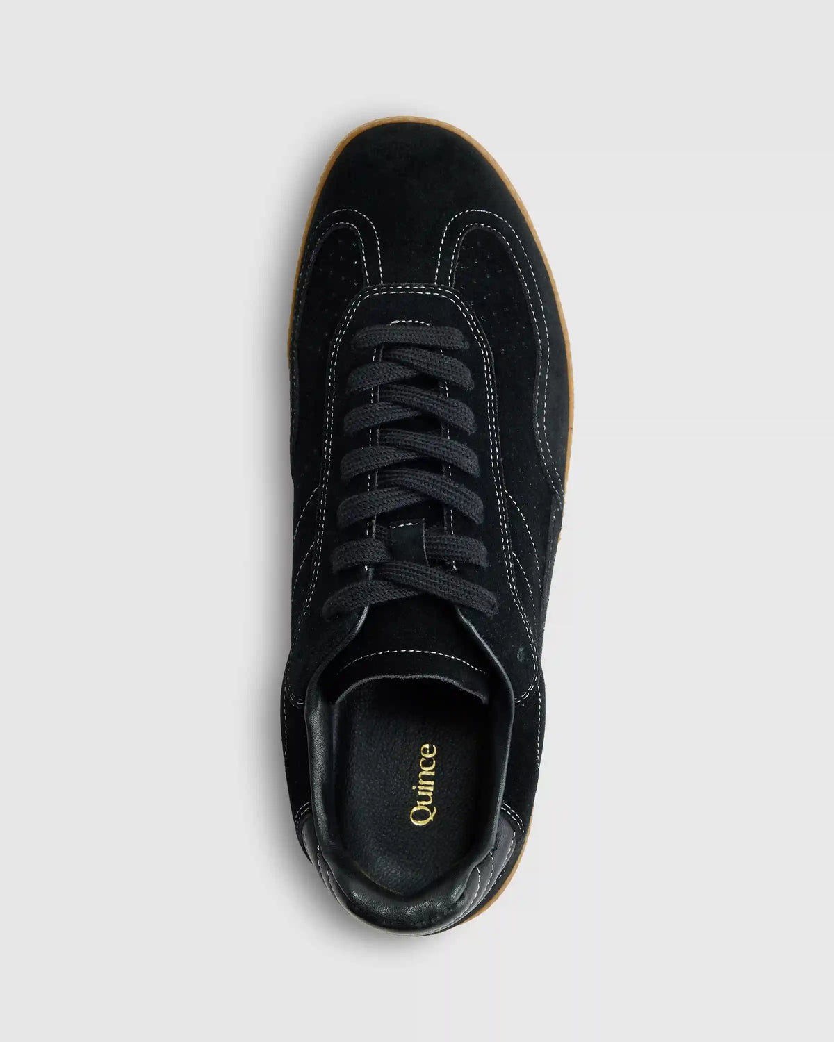 Italian Suede Gum Sole Sneaker