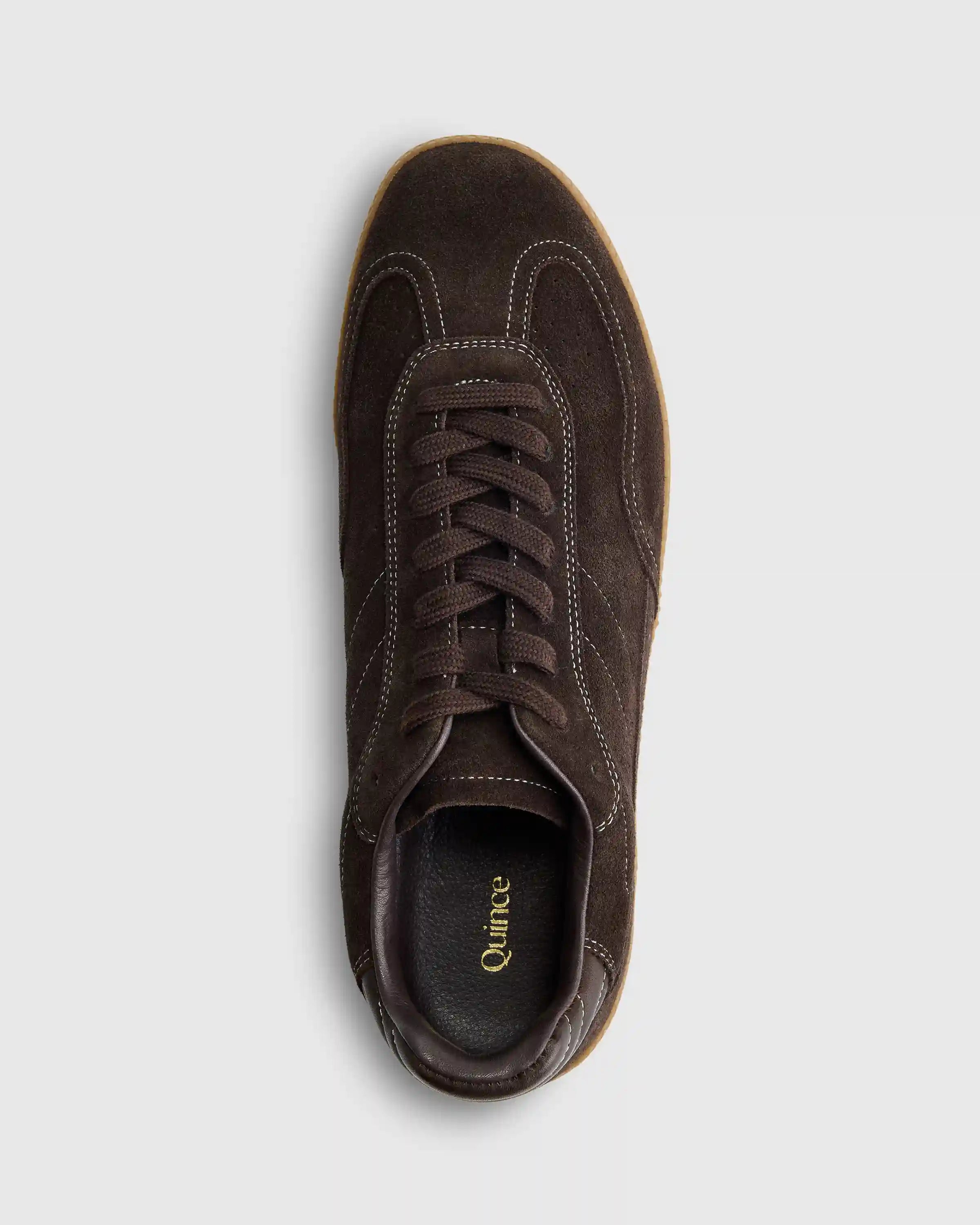 Italian Suede Gum Sole Sneaker