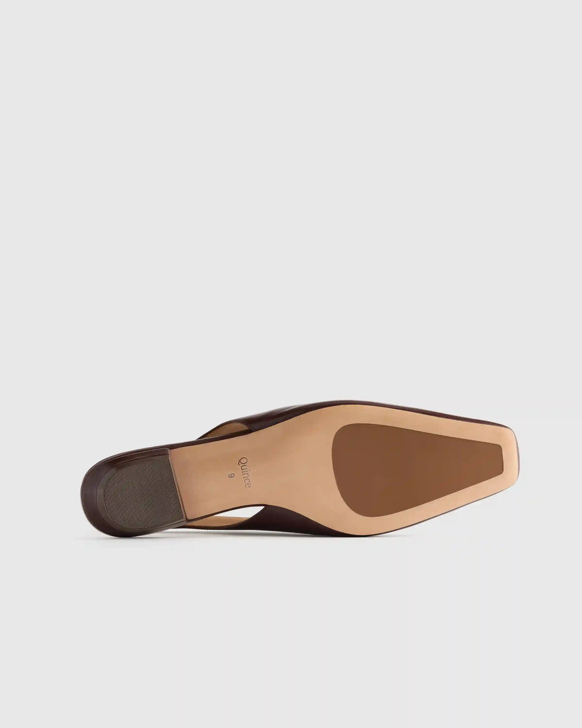 Italian Leather Slingback Flat