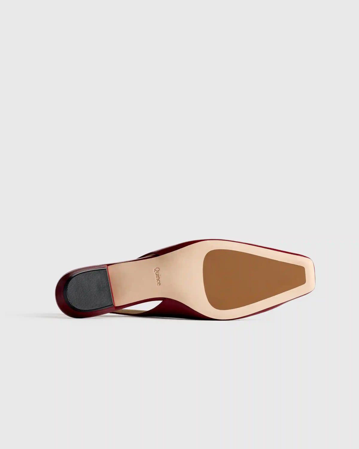 Italian Leather Slingback Flat