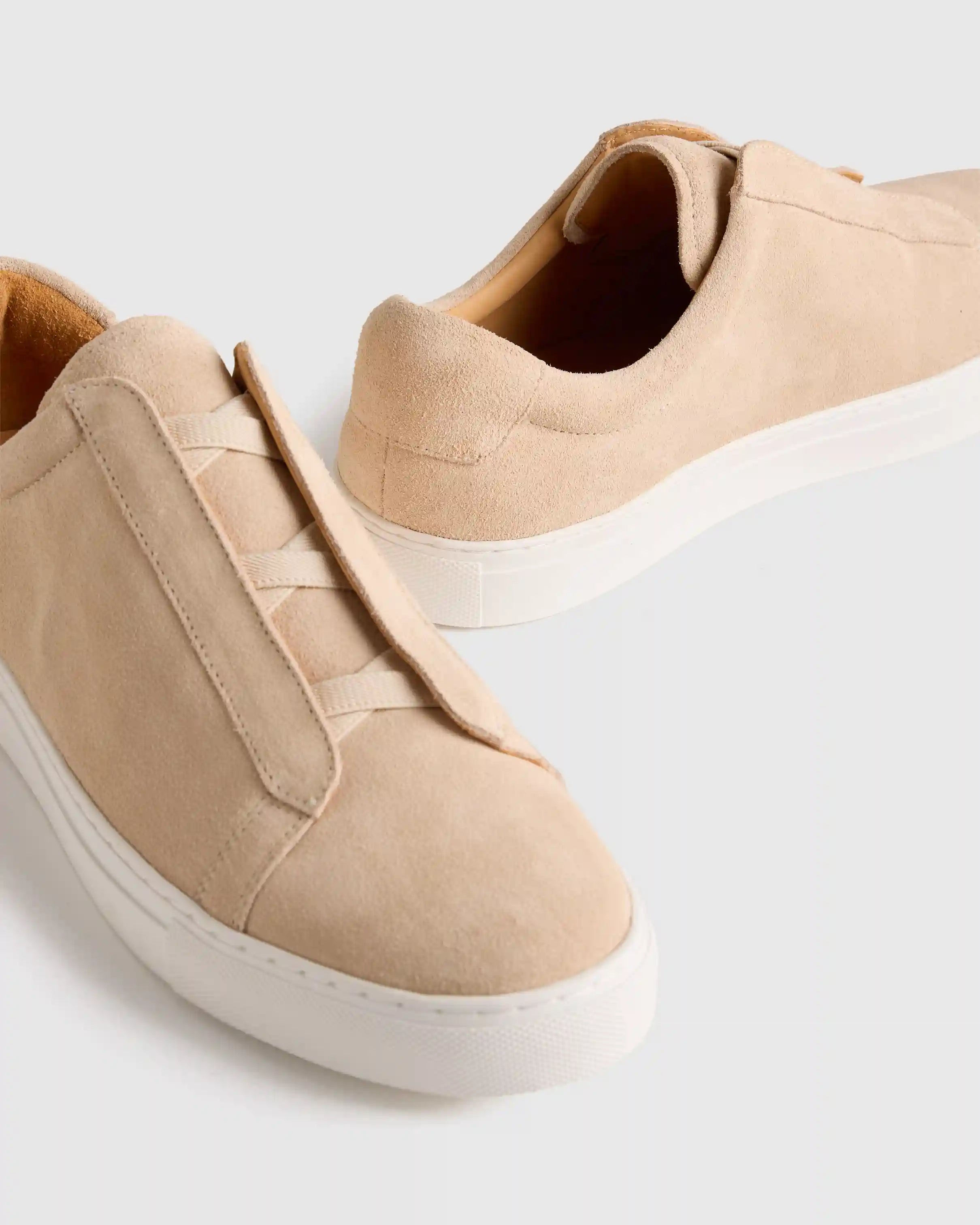 Italian Suede Tailored Sneaker