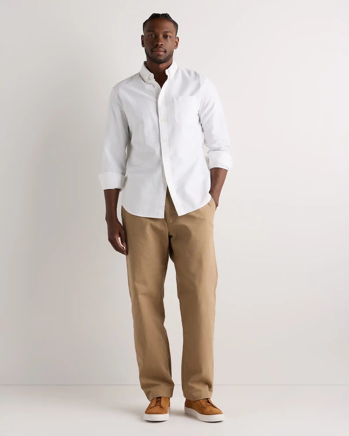 Italian Suede Tailored Sneaker