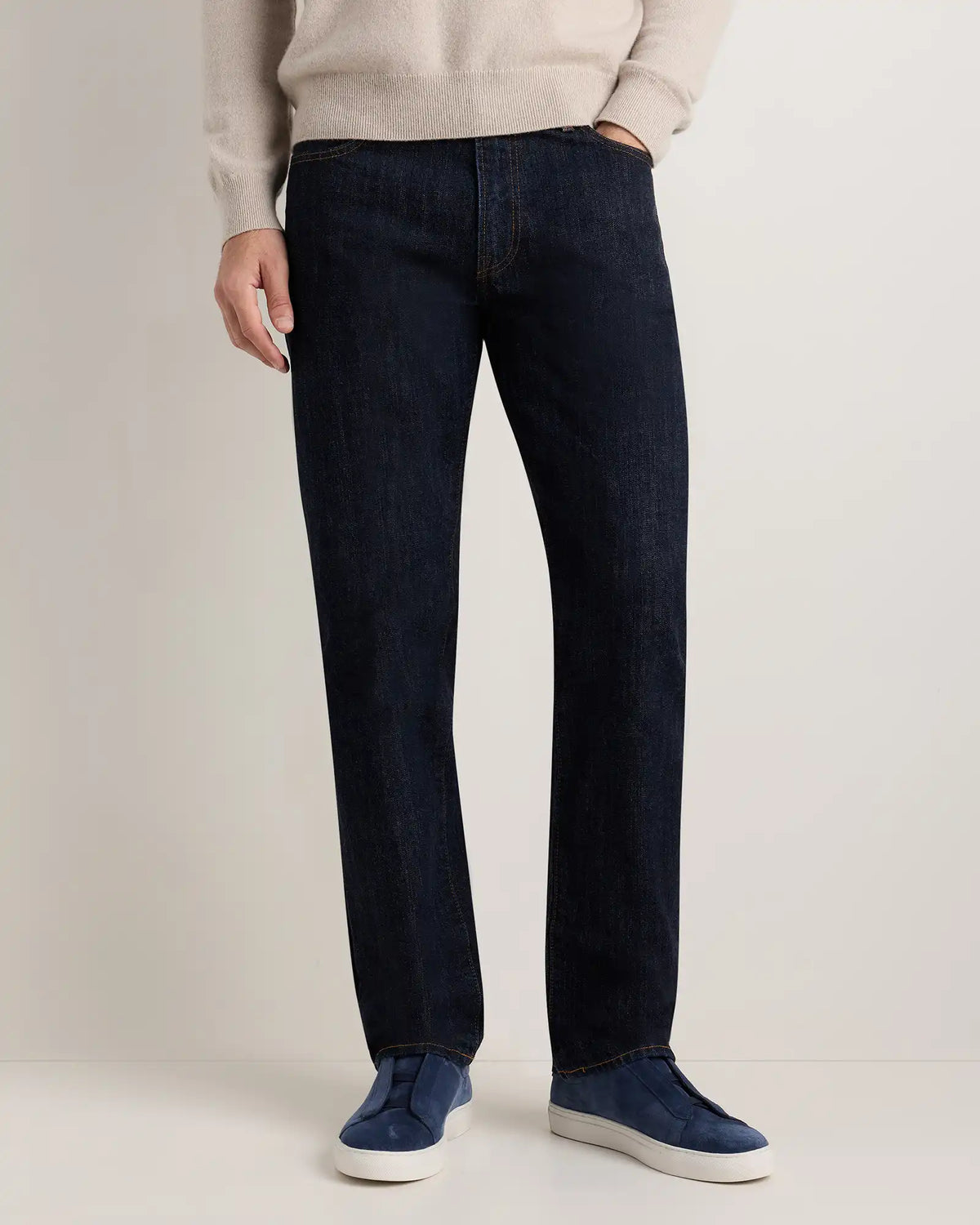 Italian Suede Tailored Sneaker