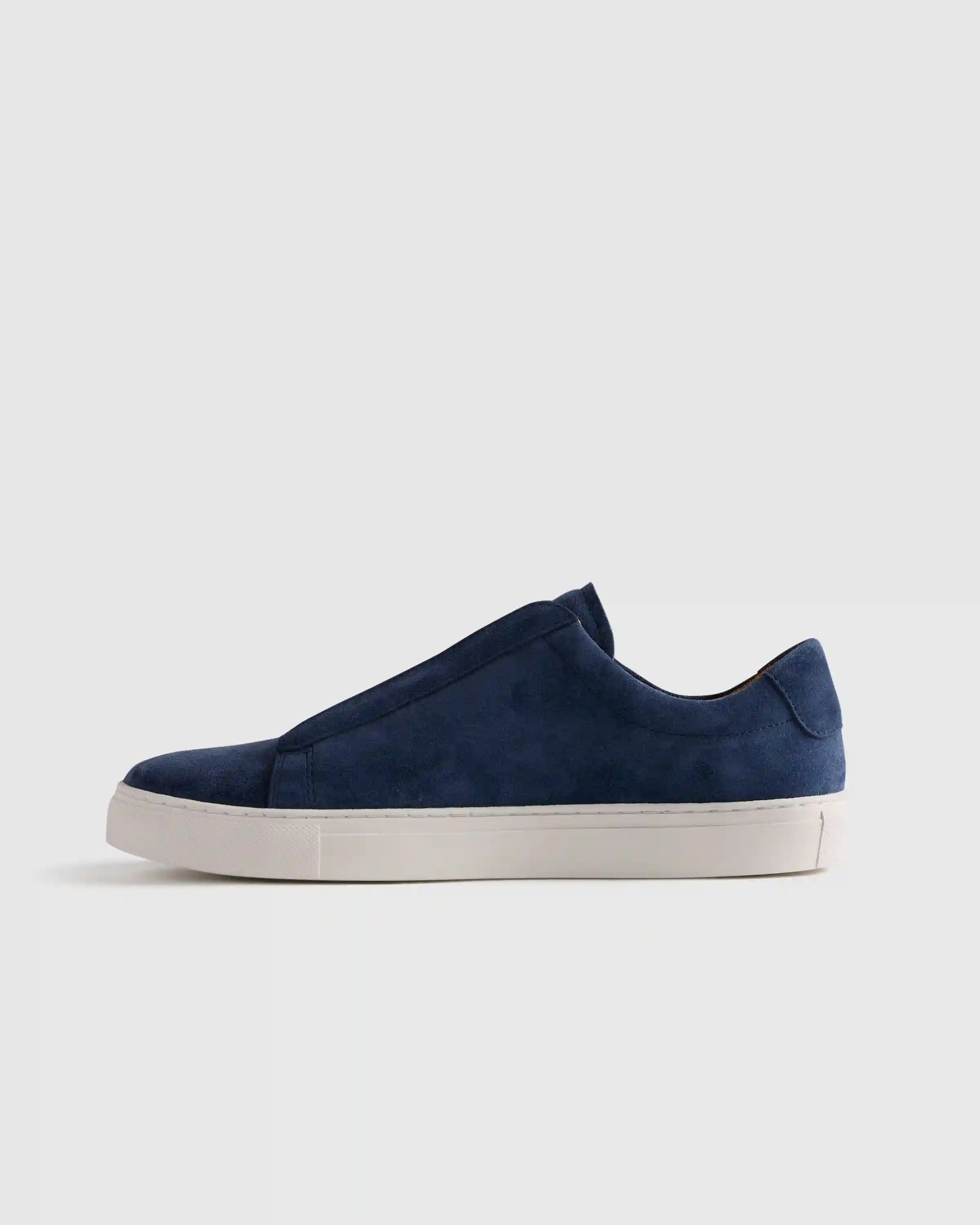 Italian Suede Tailored Sneaker