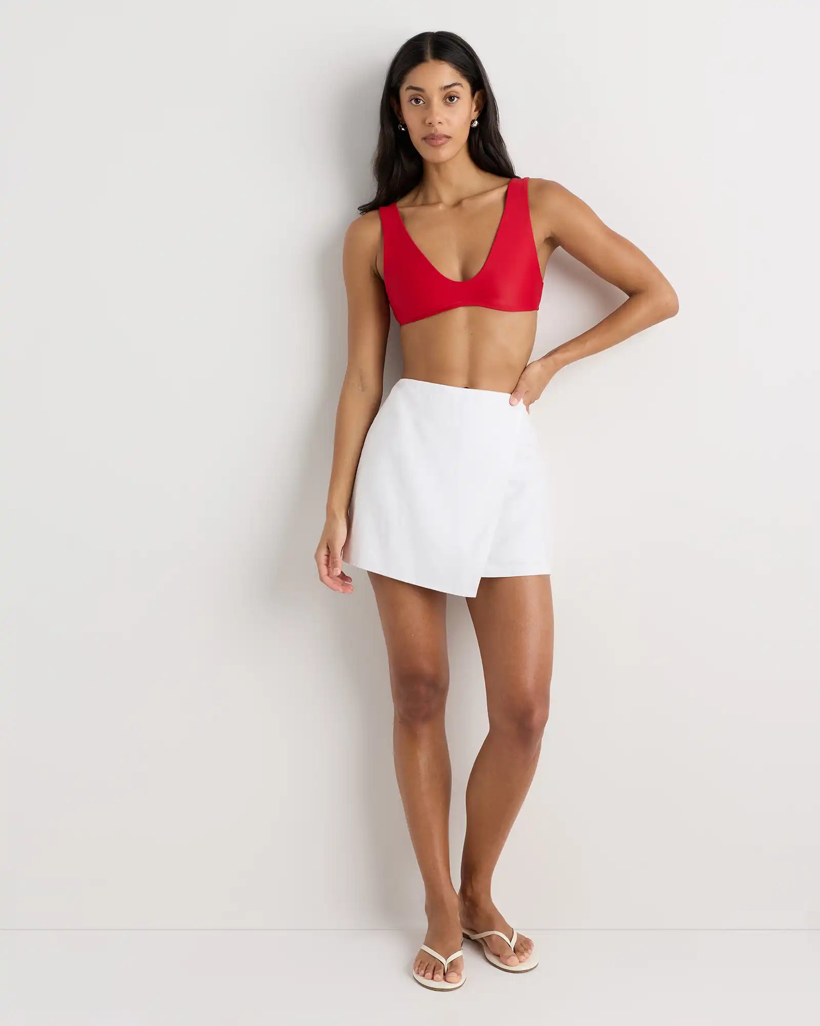 Italian Plunge Bikini Top