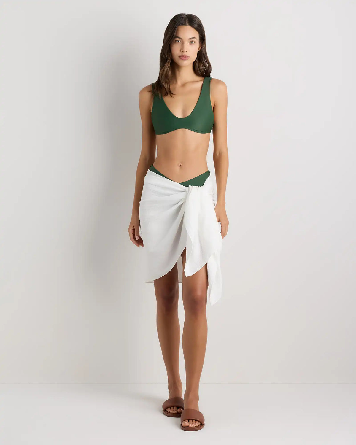 Italian Plunge Bikini Top