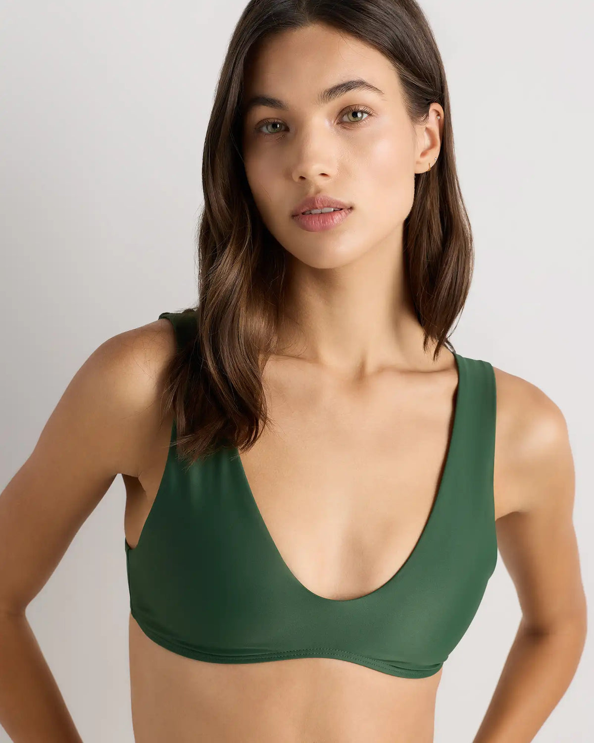 Italian Plunge Bikini Top