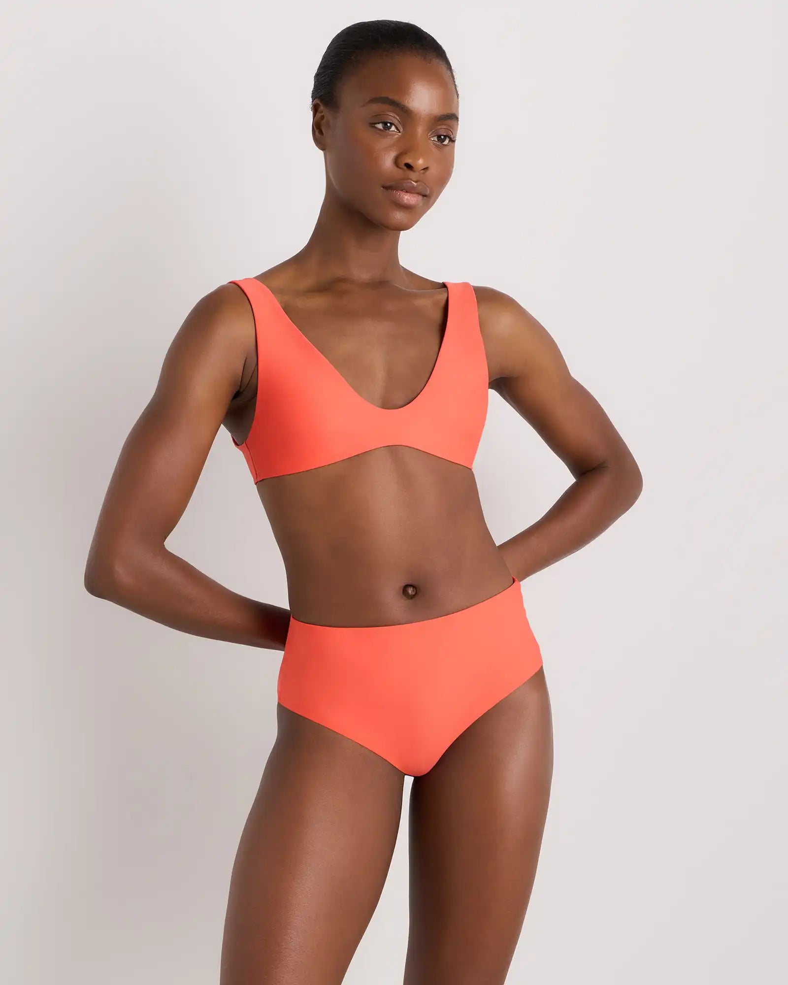 Italian Plunge Bikini Top