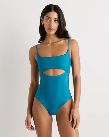 Italian Cut Out One-Piece Swimsuit