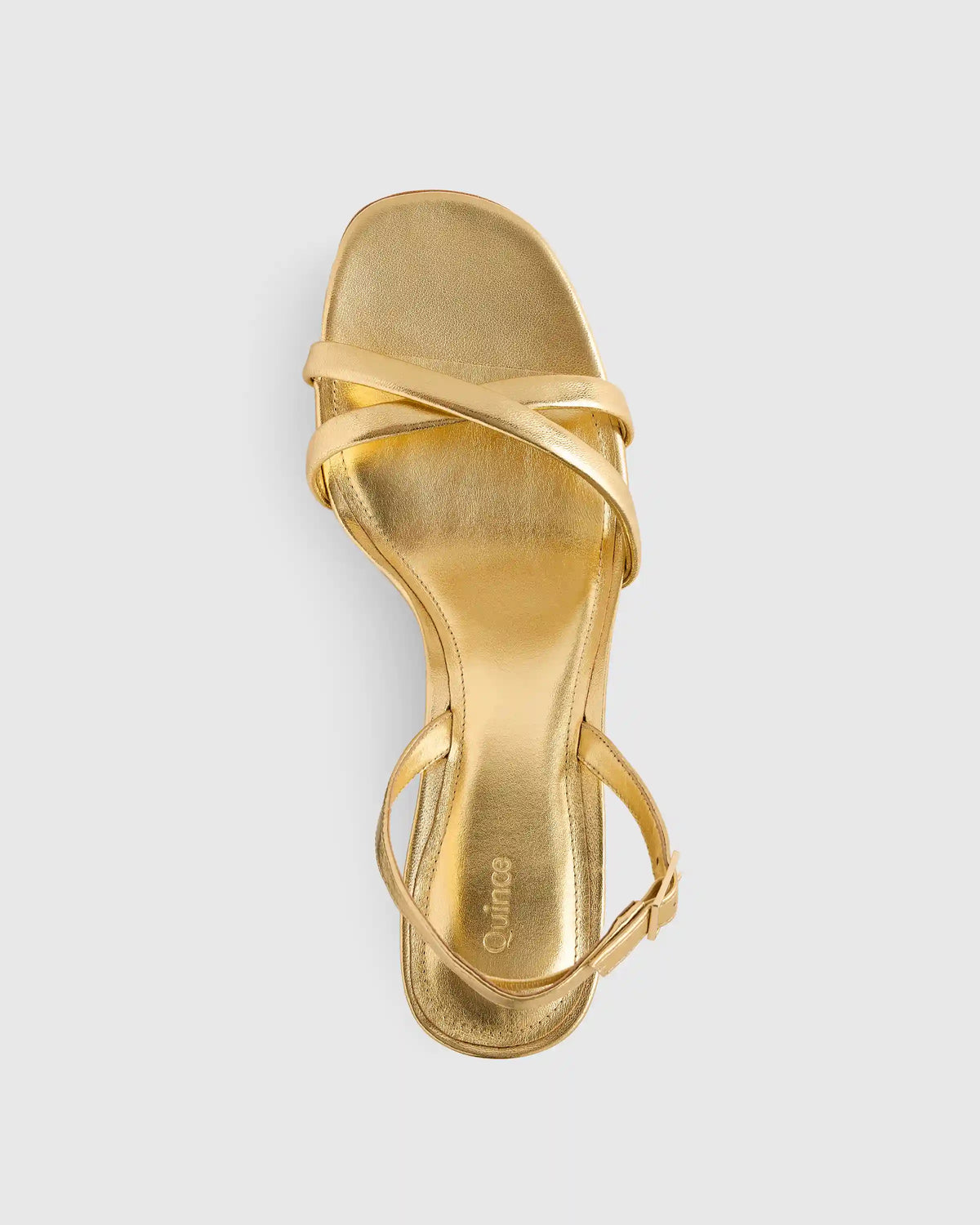 Italian Leather 75mm Slingback Heeled Sandal