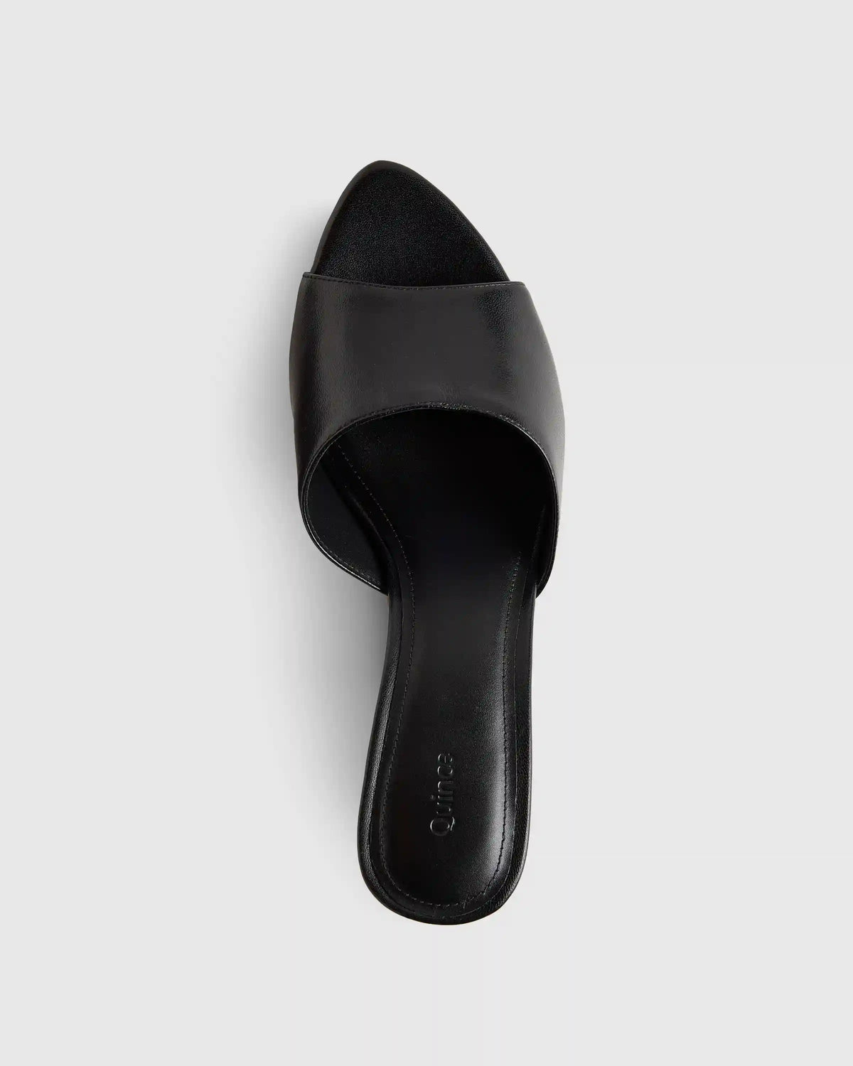 Italian Leather 65mm Stiletto Mule