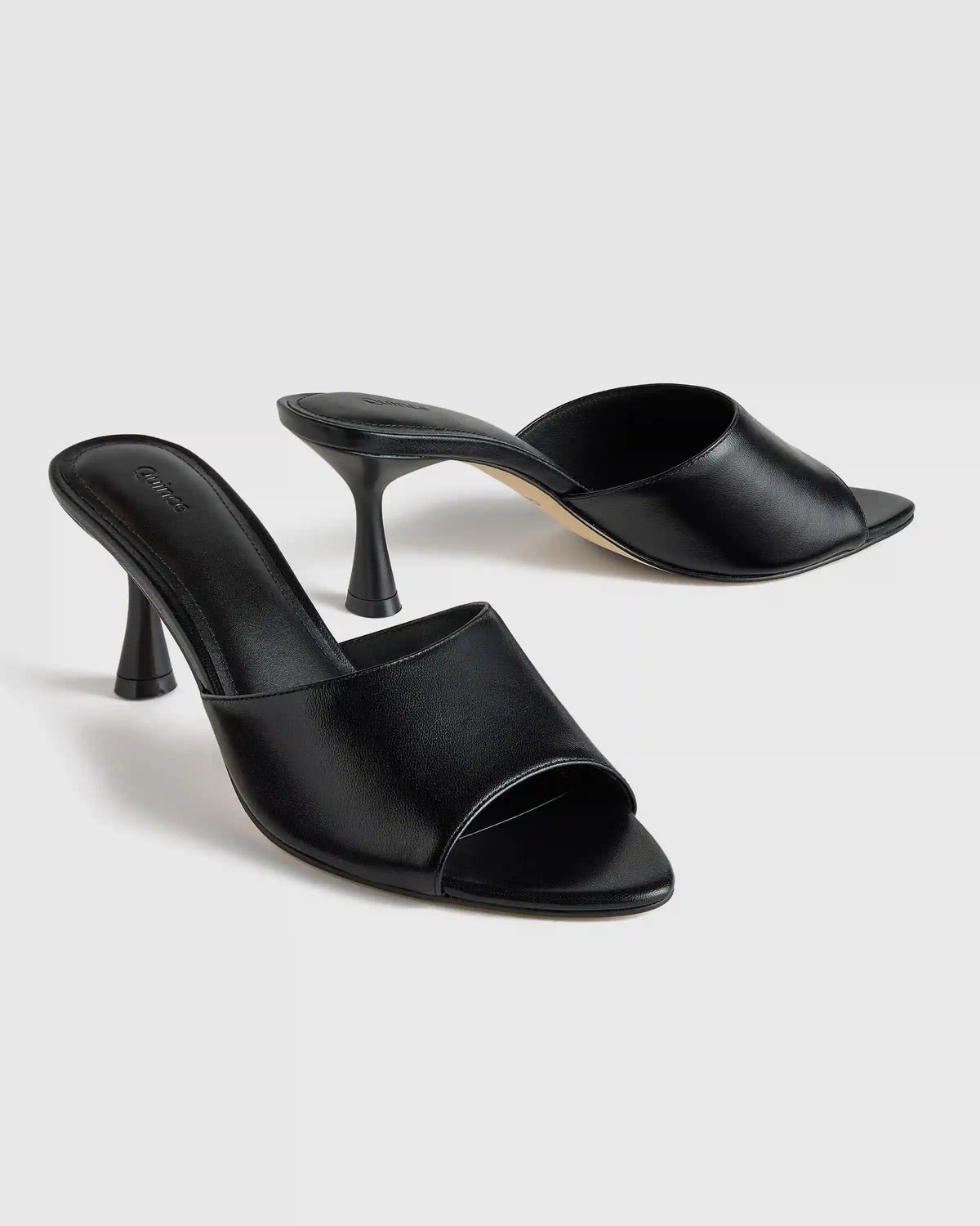 Italian Leather 65mm Stiletto Mule