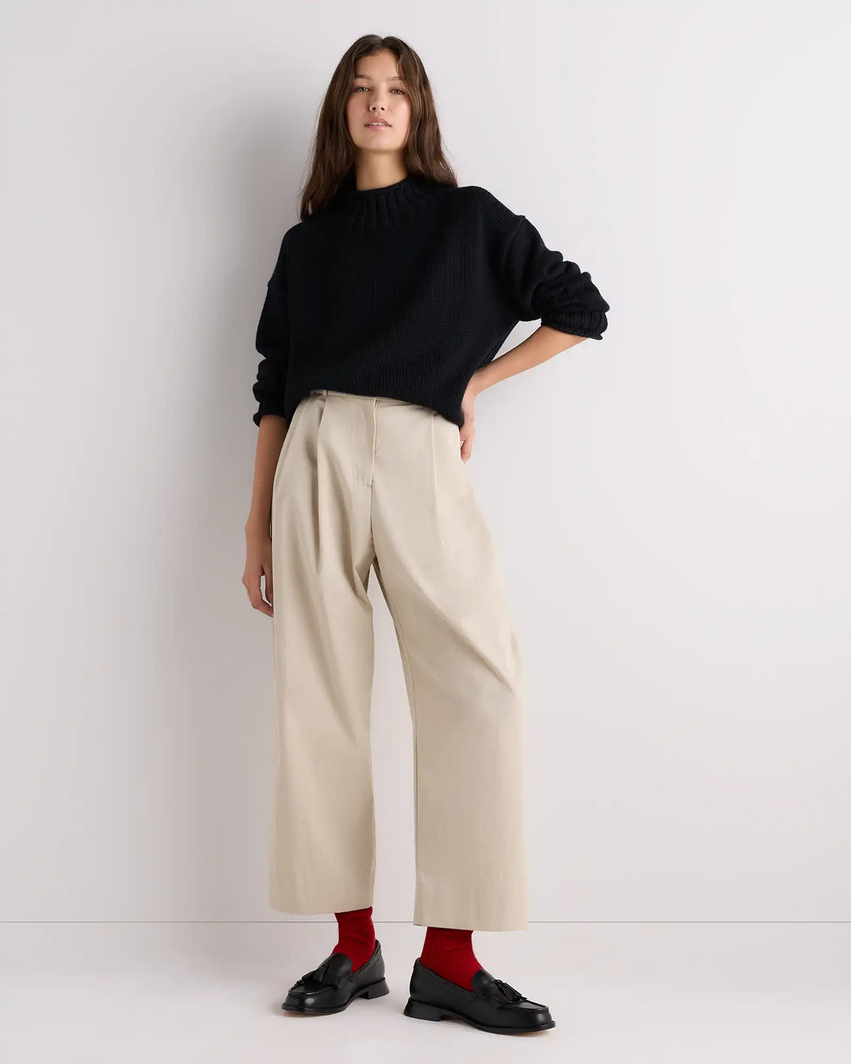 Italian Leather Tassel Loafer