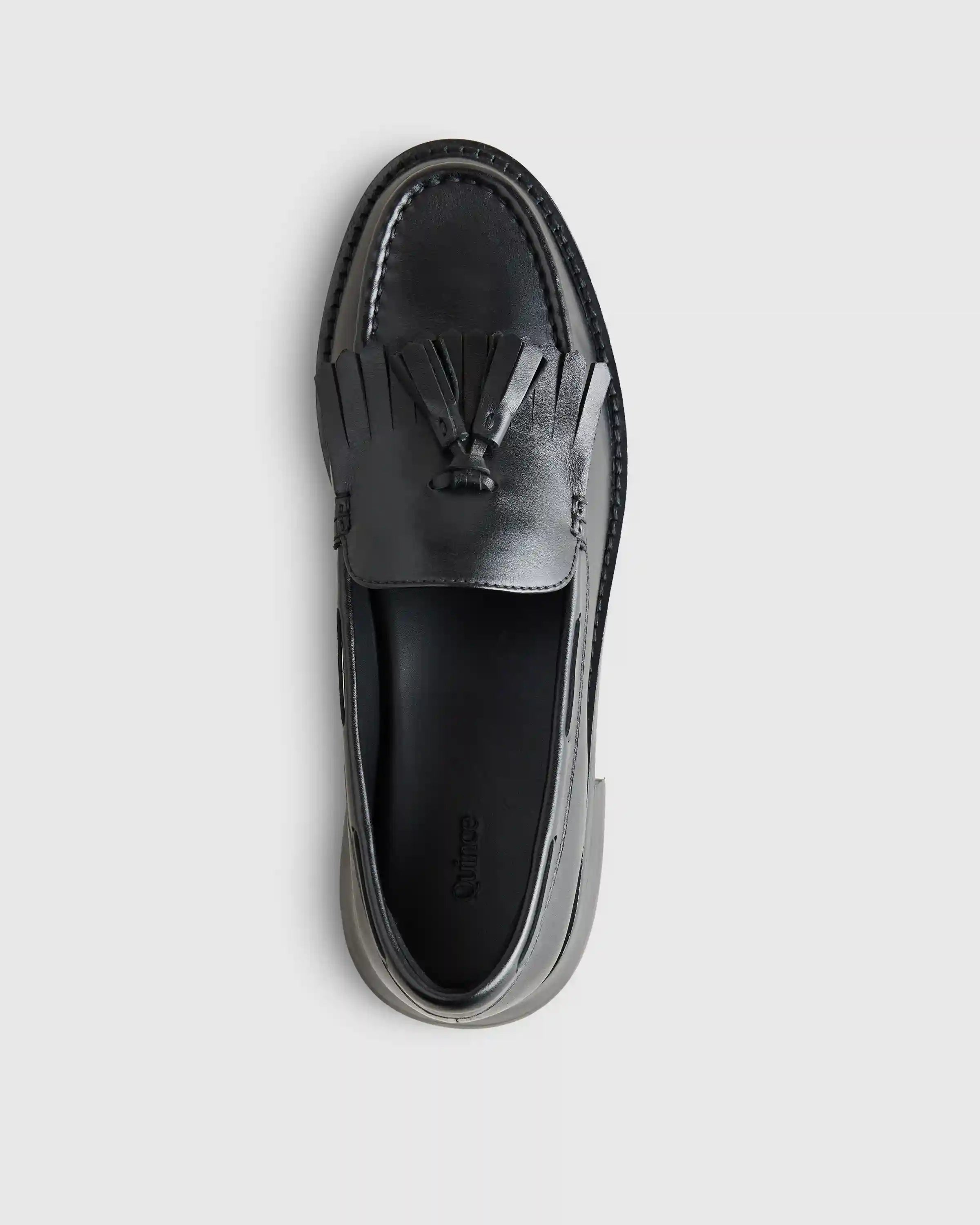 Italian Leather Tassel Loafer