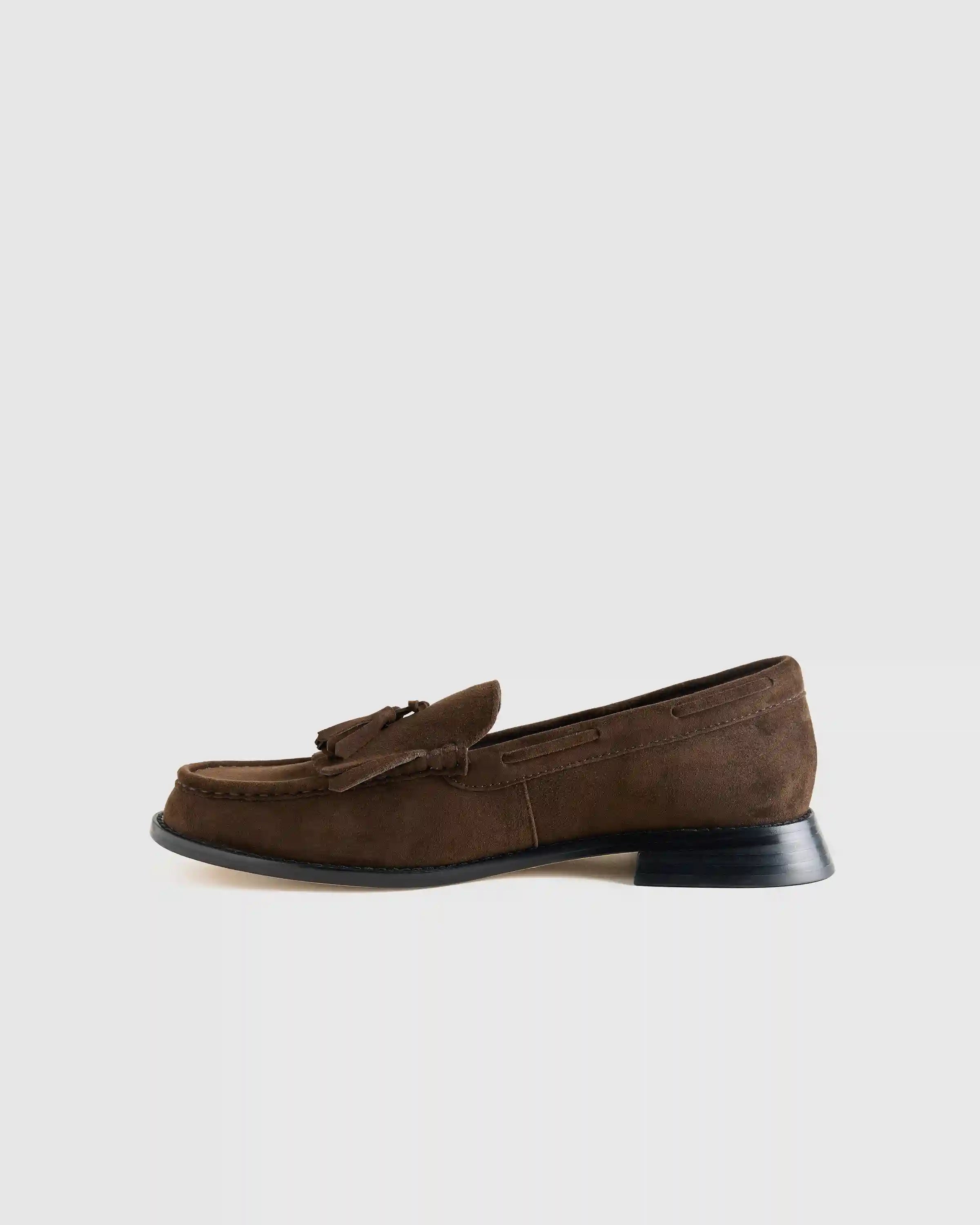 Italian Leather Tassel Loafer