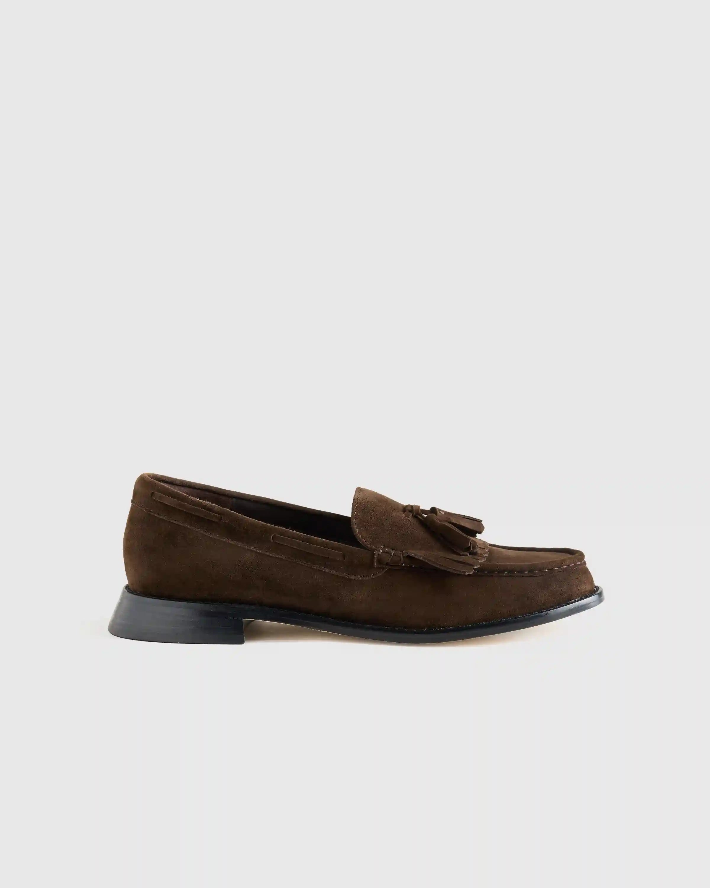 Italian Leather Tassel Loafer