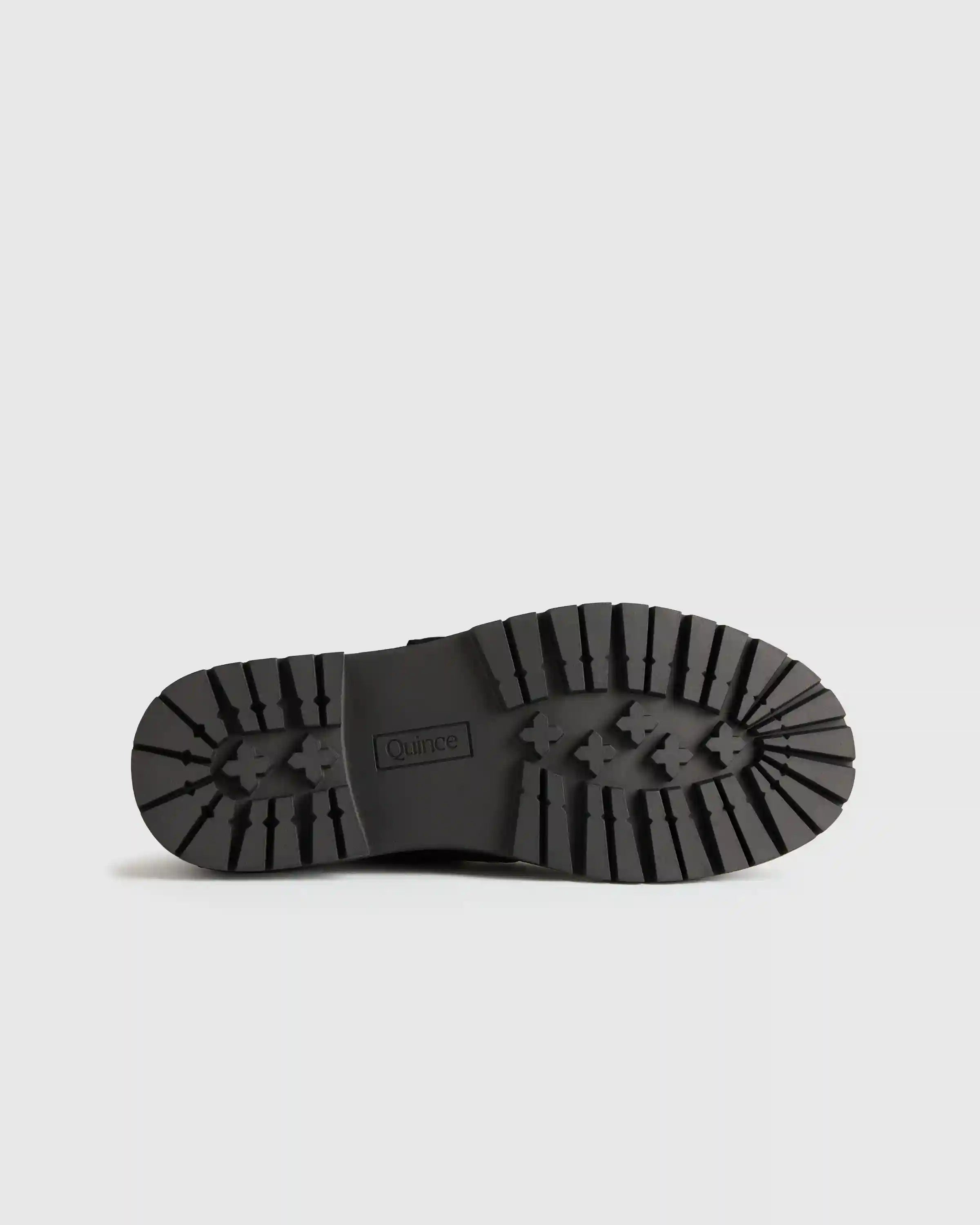 Italian Leather Lug Sole Mary Jane