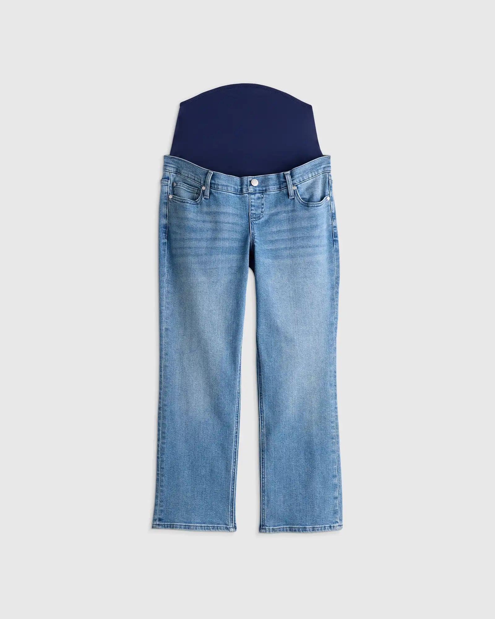 Lila Stretch Maternity Straight Jeans