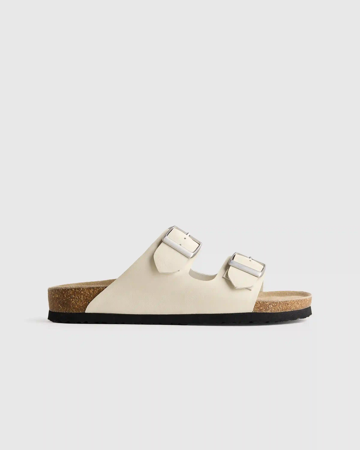 Nappa Leather Double Buckle Slide