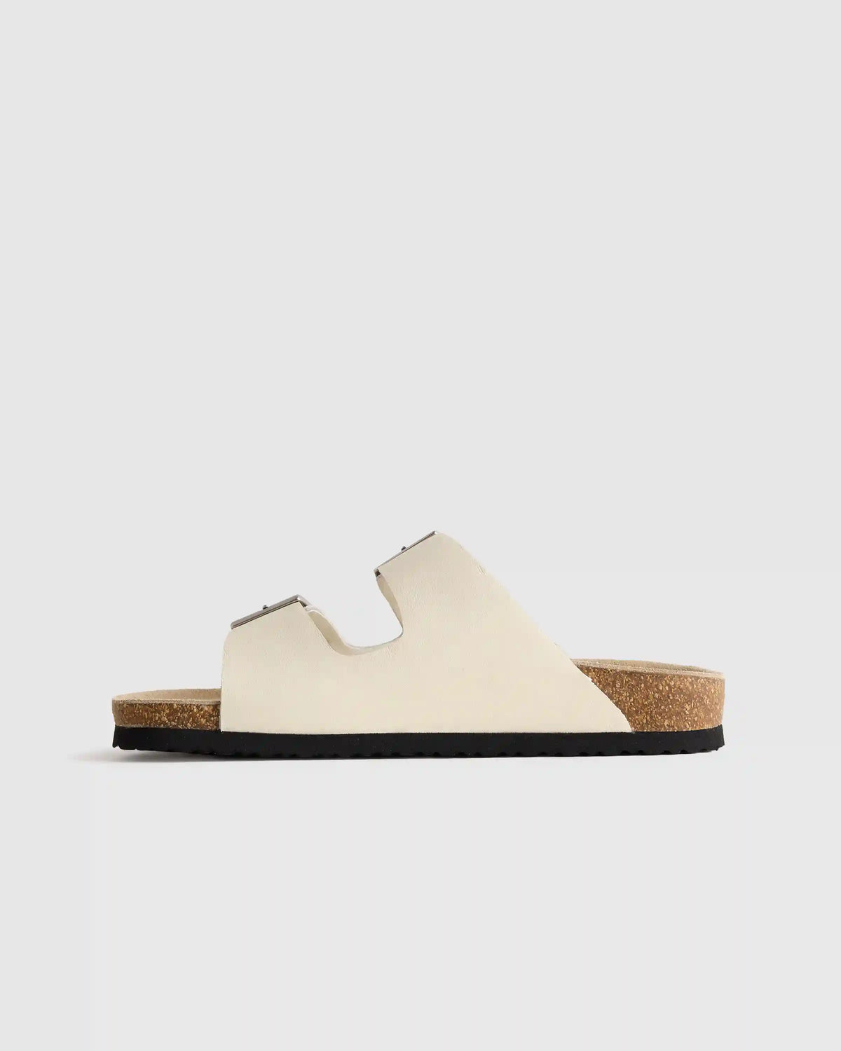 Nappa Leather Double Buckle Slide