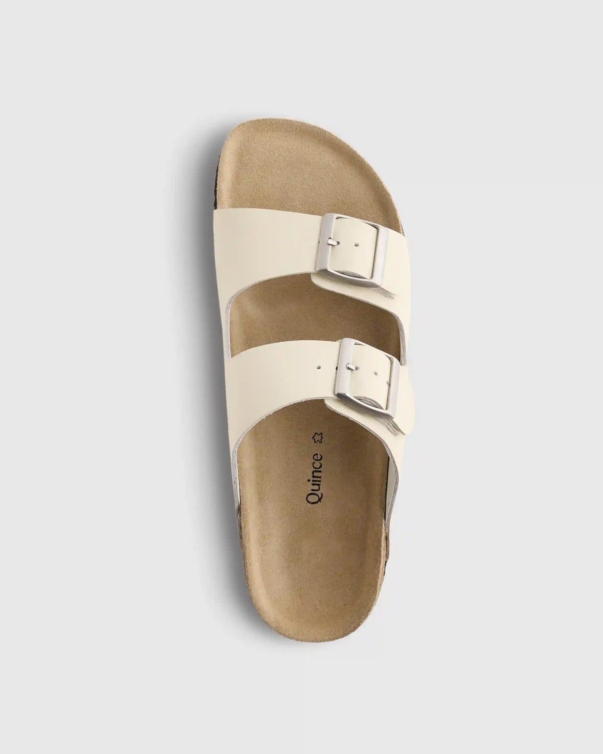 Nappa Leather Double Buckle Slide