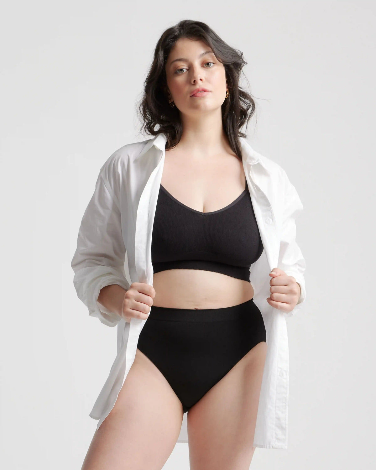 Comfort Rib T-Back Bralette (2-Pack)