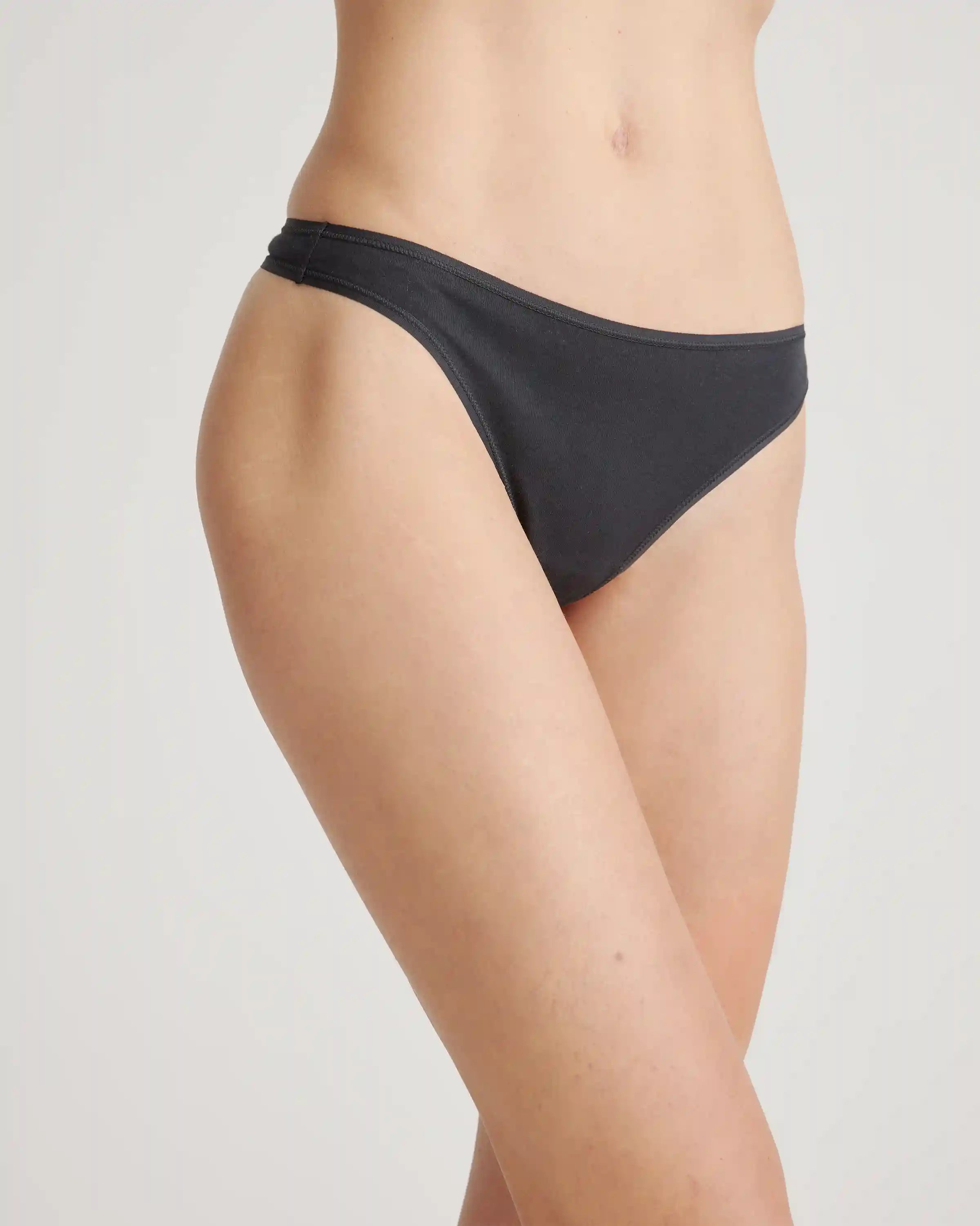 Organic Cotton Thong (6-pack)