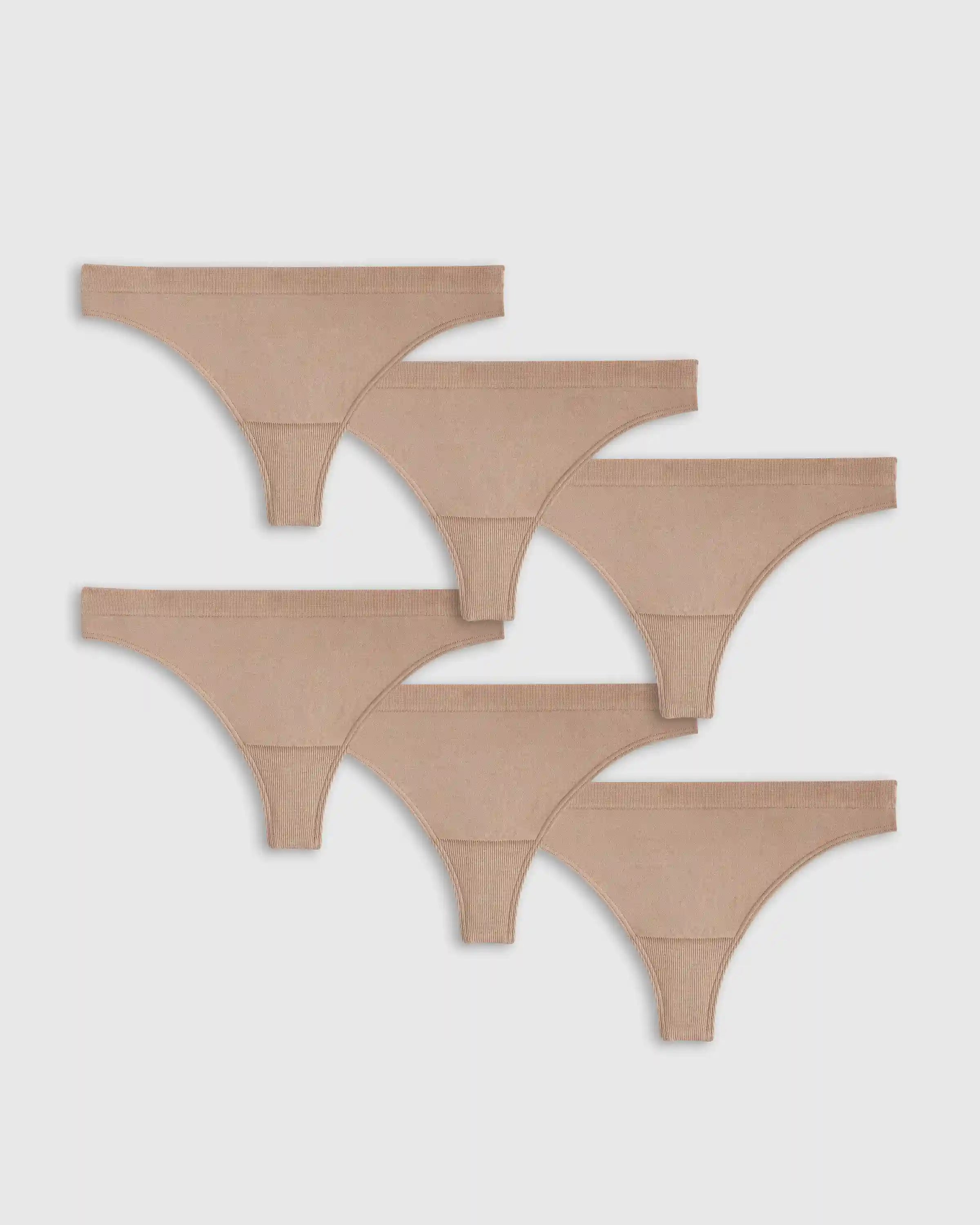 Smoothing Comfort Thong (6-Pack)