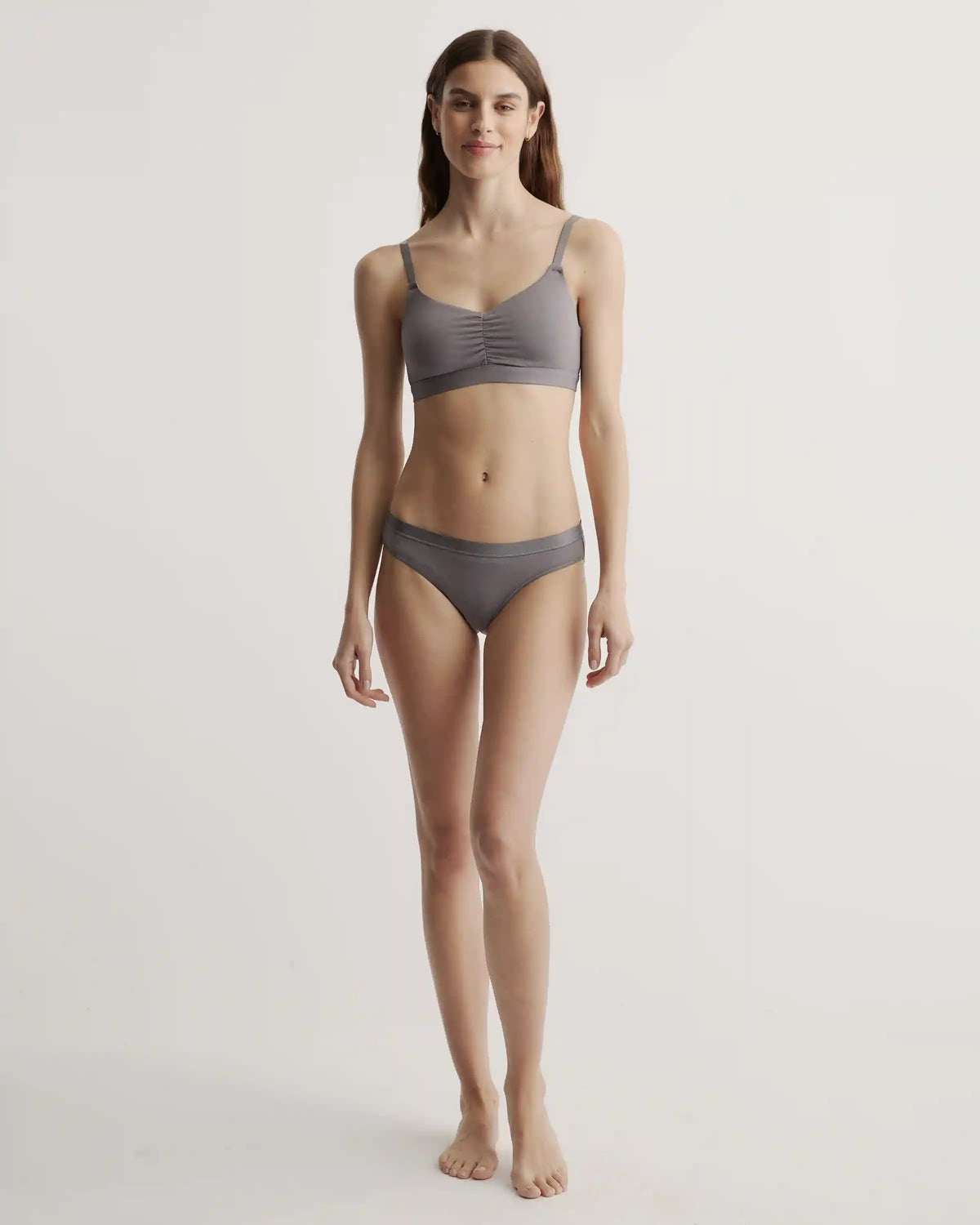 Micromodal Ruched Bralette (2-pack)