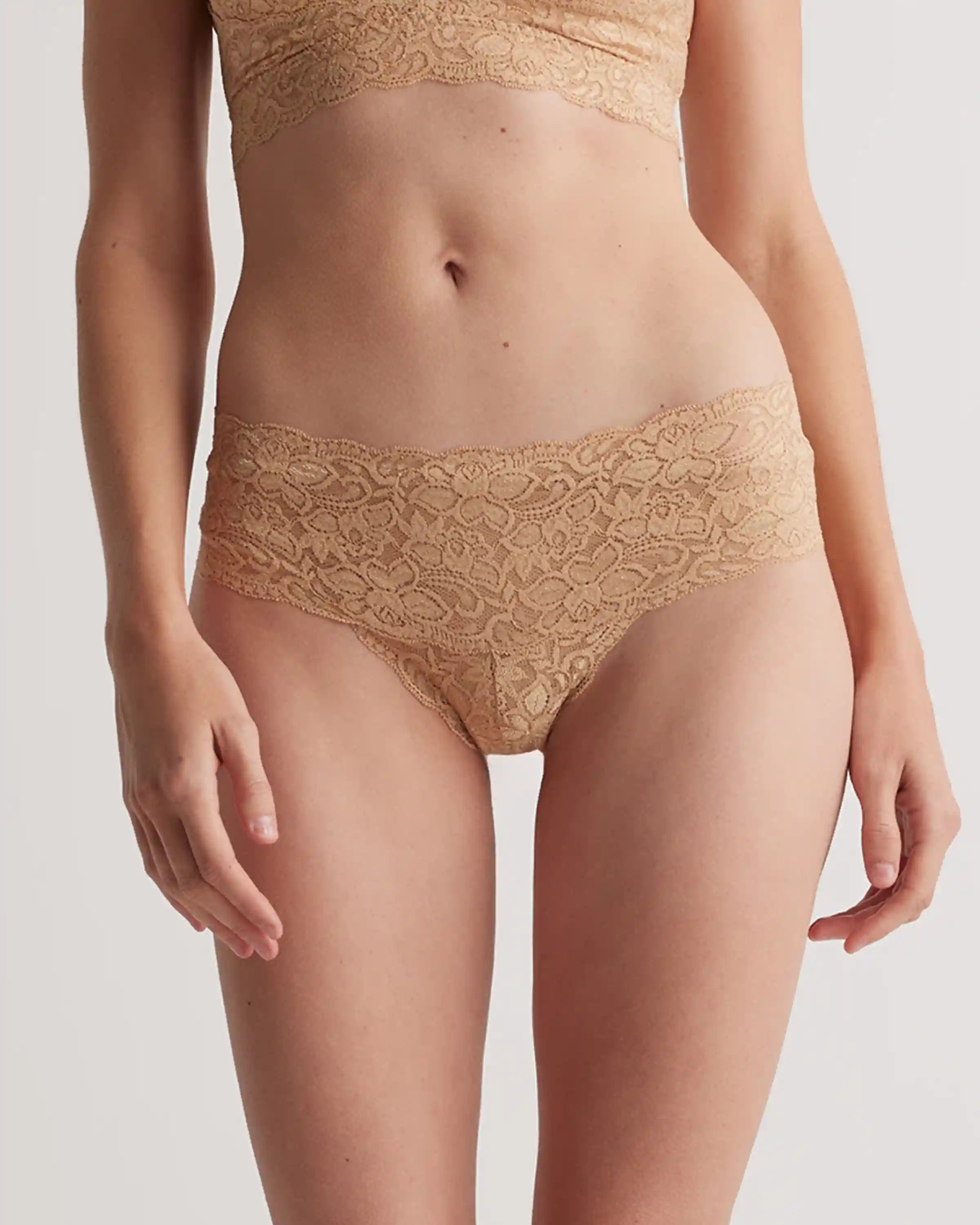 Stretch Lace Thong (6-pack)
