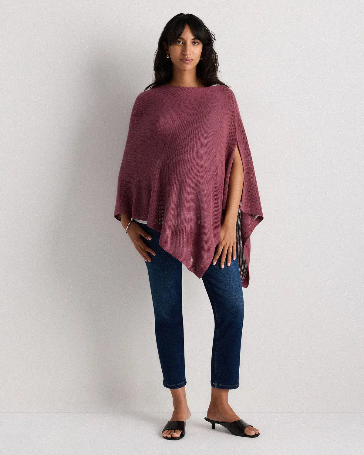 Lightweight Cotton Cashmere Nursing Shawl