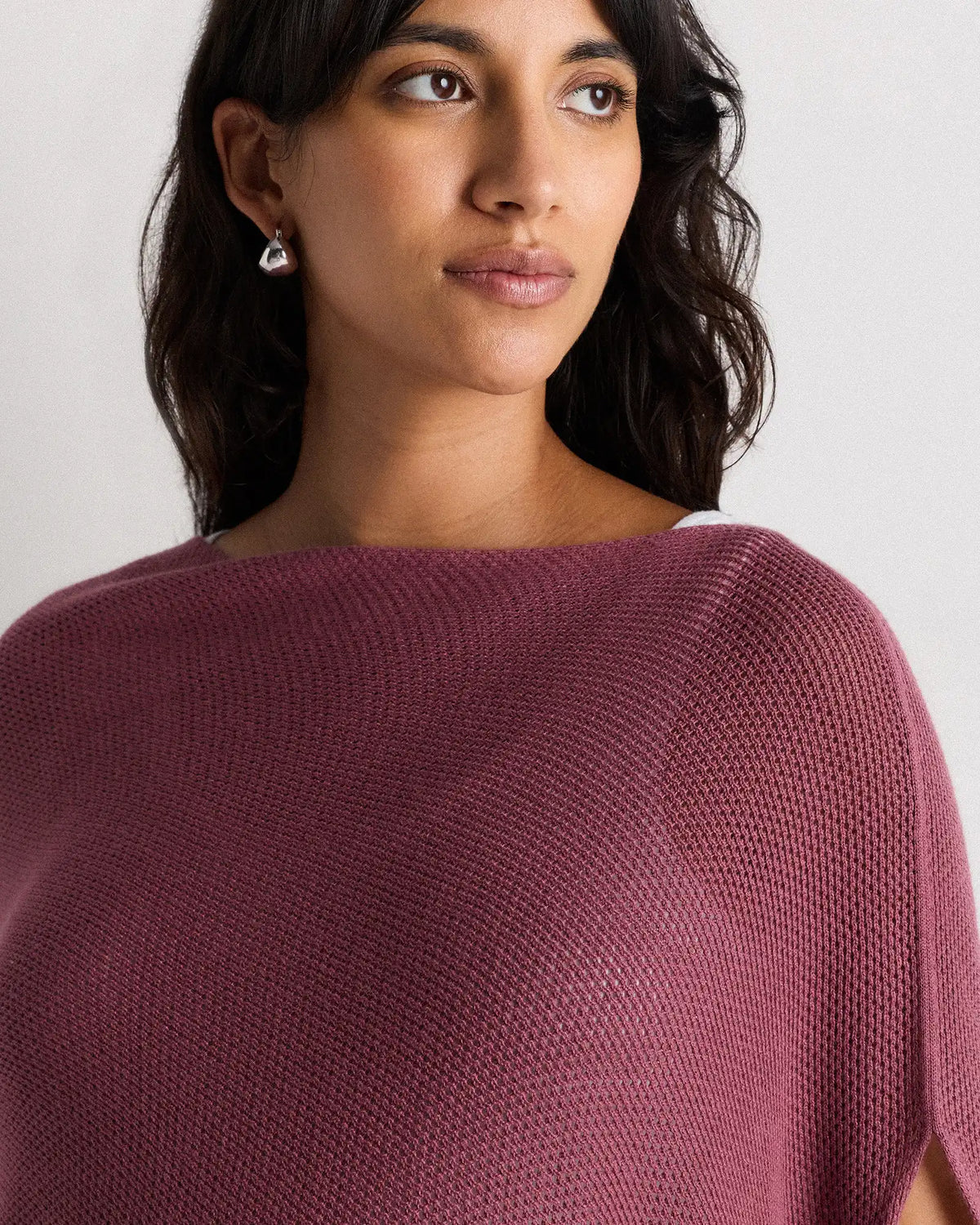 Lightweight Cotton Cashmere Nursing Shawl