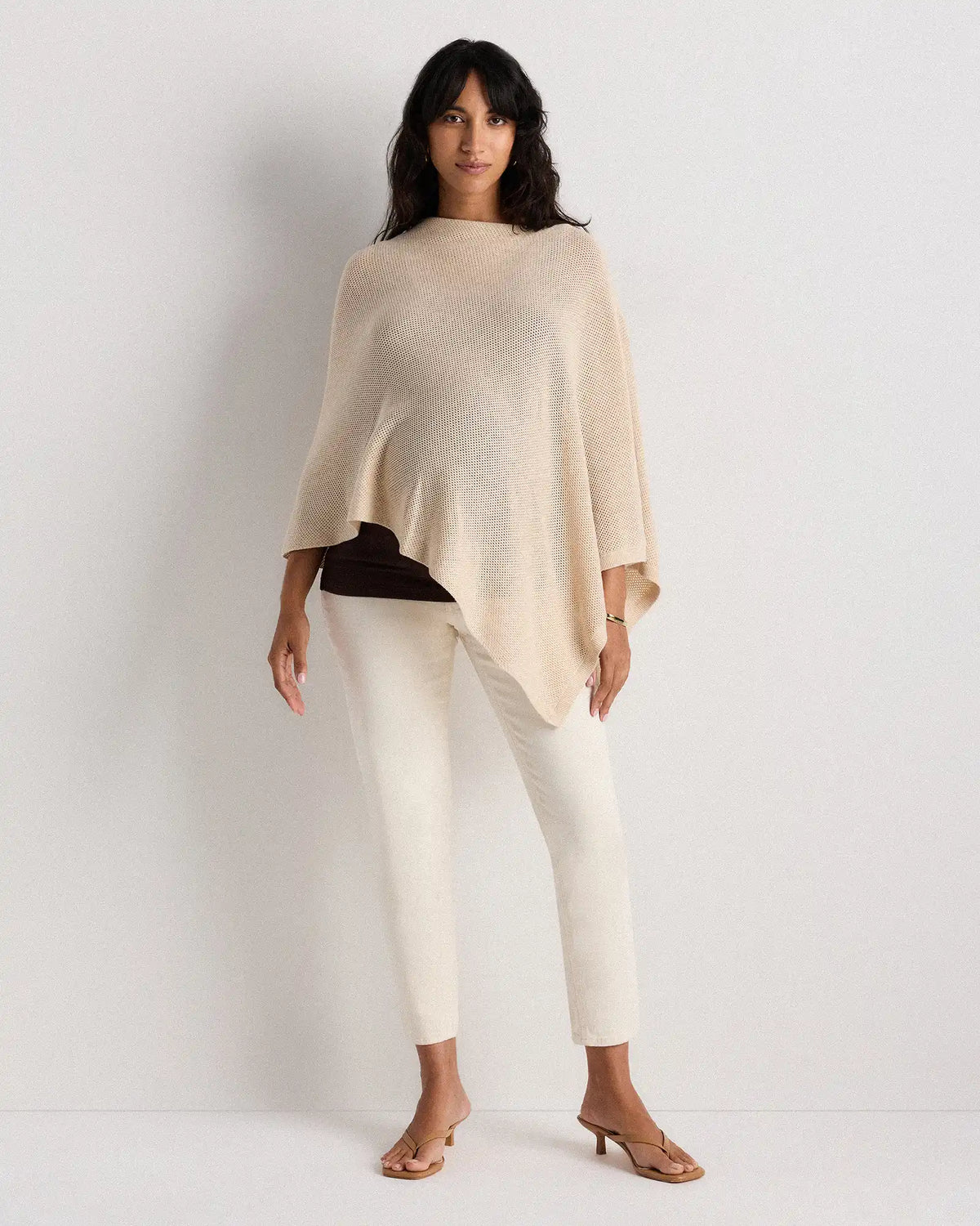 Lightweight Cotton Cashmere Nursing Shawl