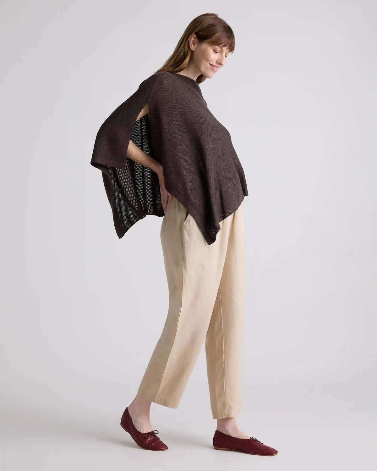 Lightweight Cotton Cashmere Nursing Shawl