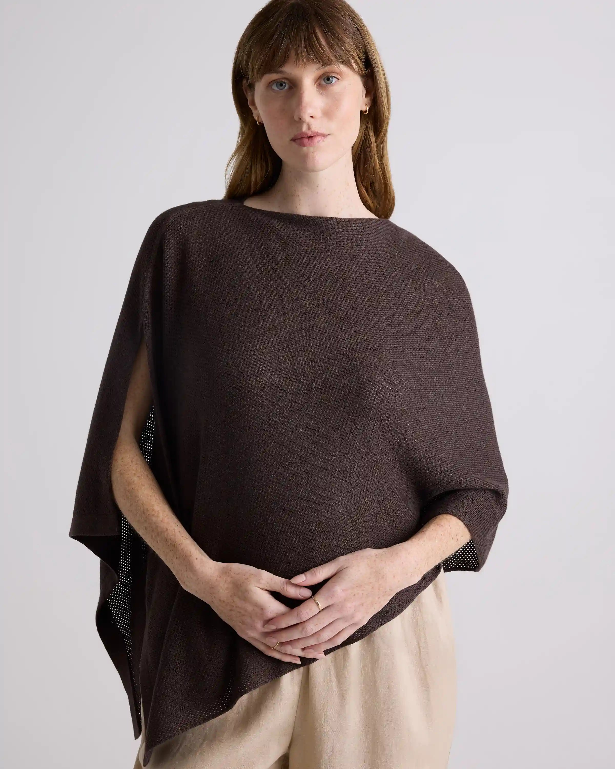 Lightweight Cotton Cashmere Nursing Shawl
