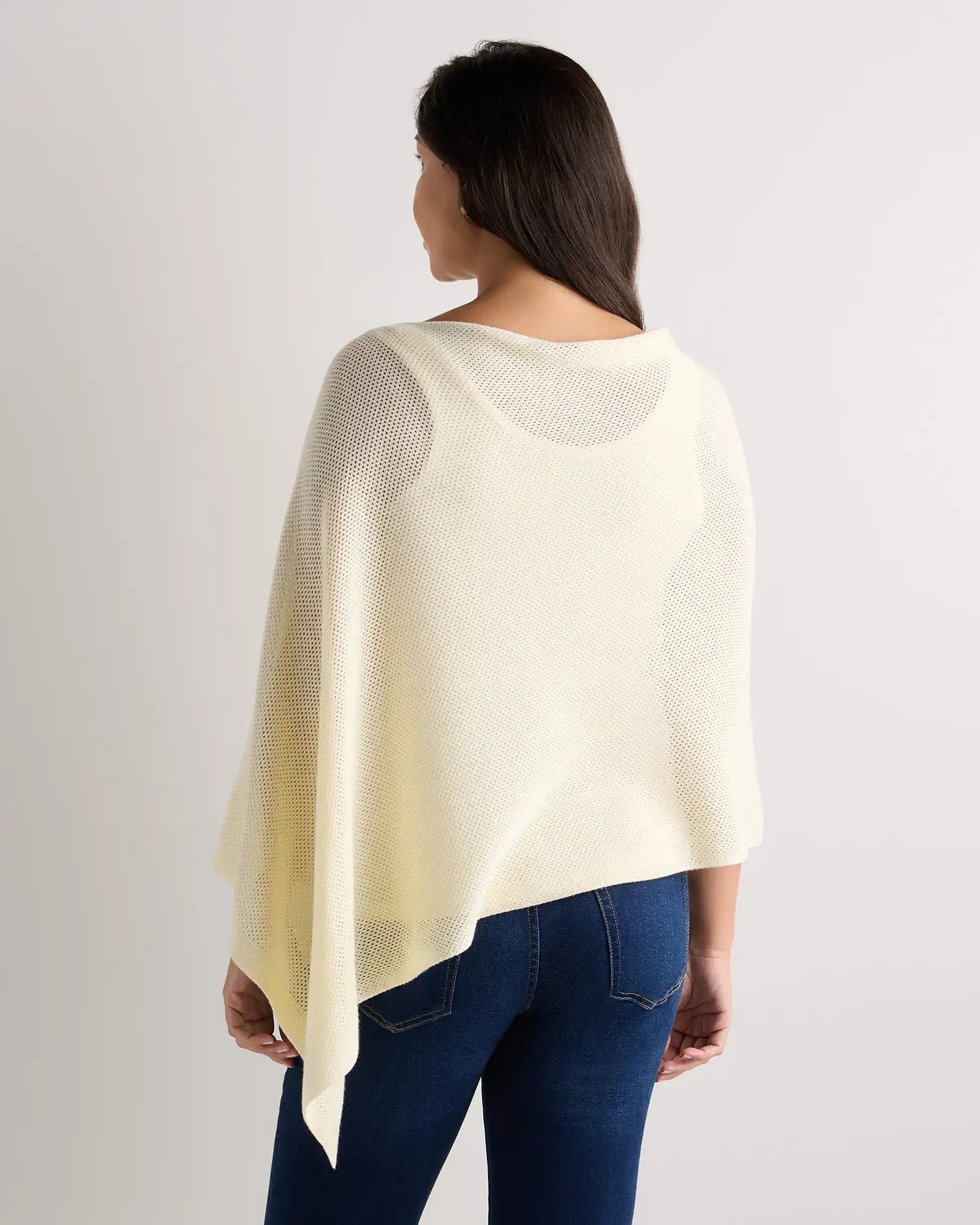 Lightweight Cotton Cashmere Nursing Shawl