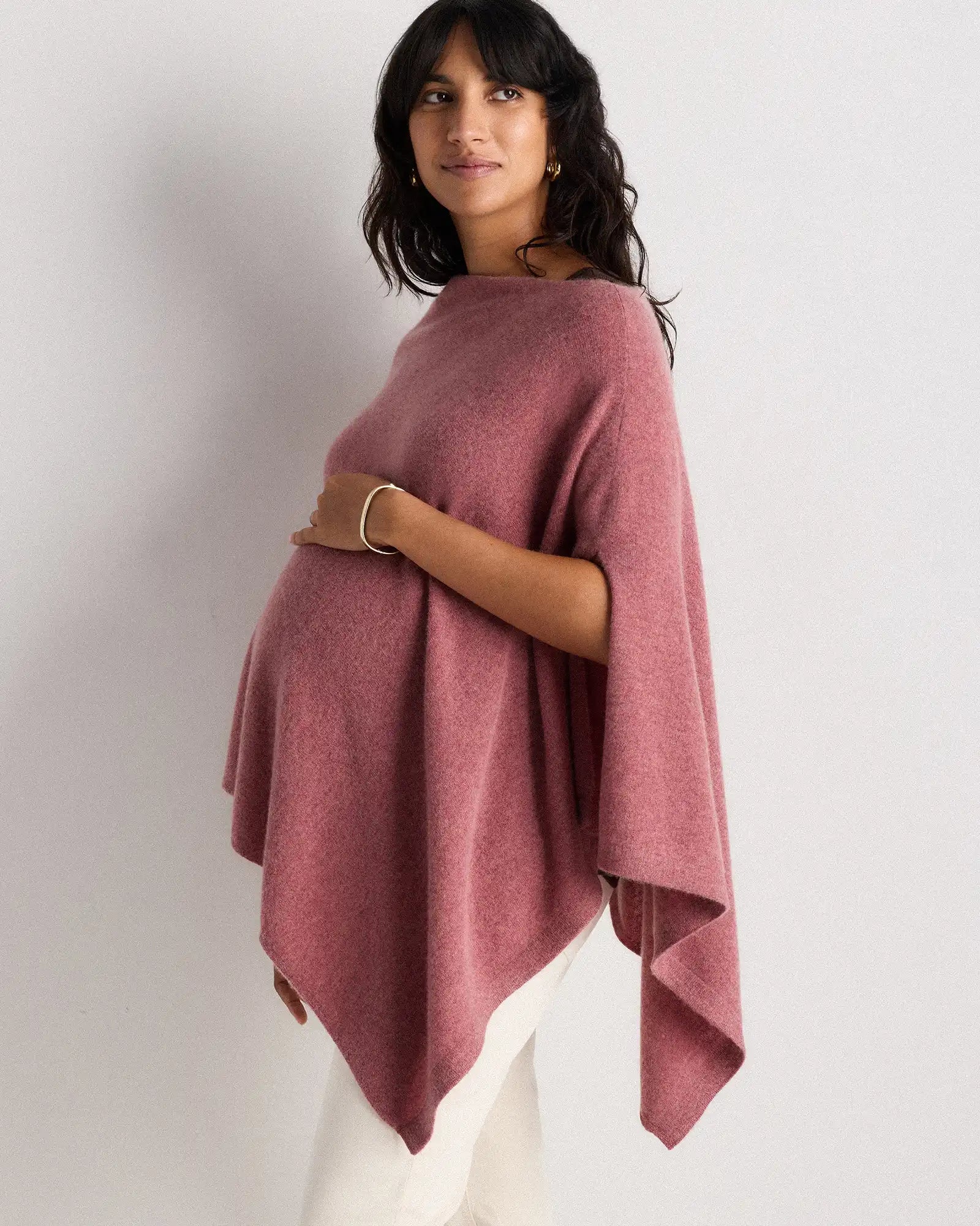 Mongolian Cashmere Nursing Shawl