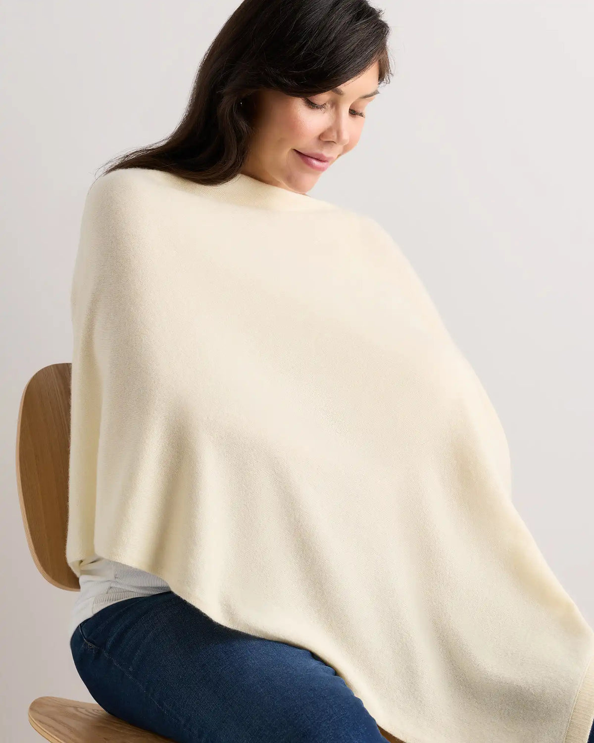 Mongolian Cashmere Nursing Shawl